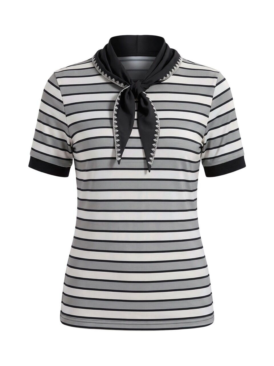 T-shirt grå / svart