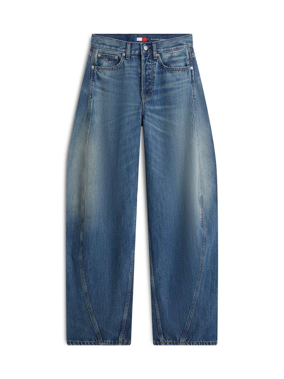 Jeans 'Twisted Seam Mid Rise Barrel'