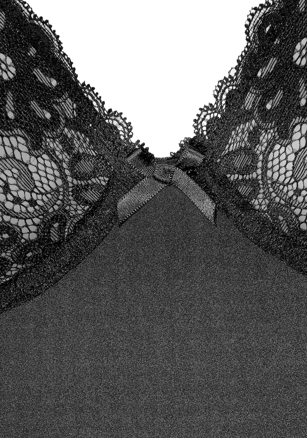 PETITE FLEUR GOLD, Korzet, černá, obrázek 3 z 4