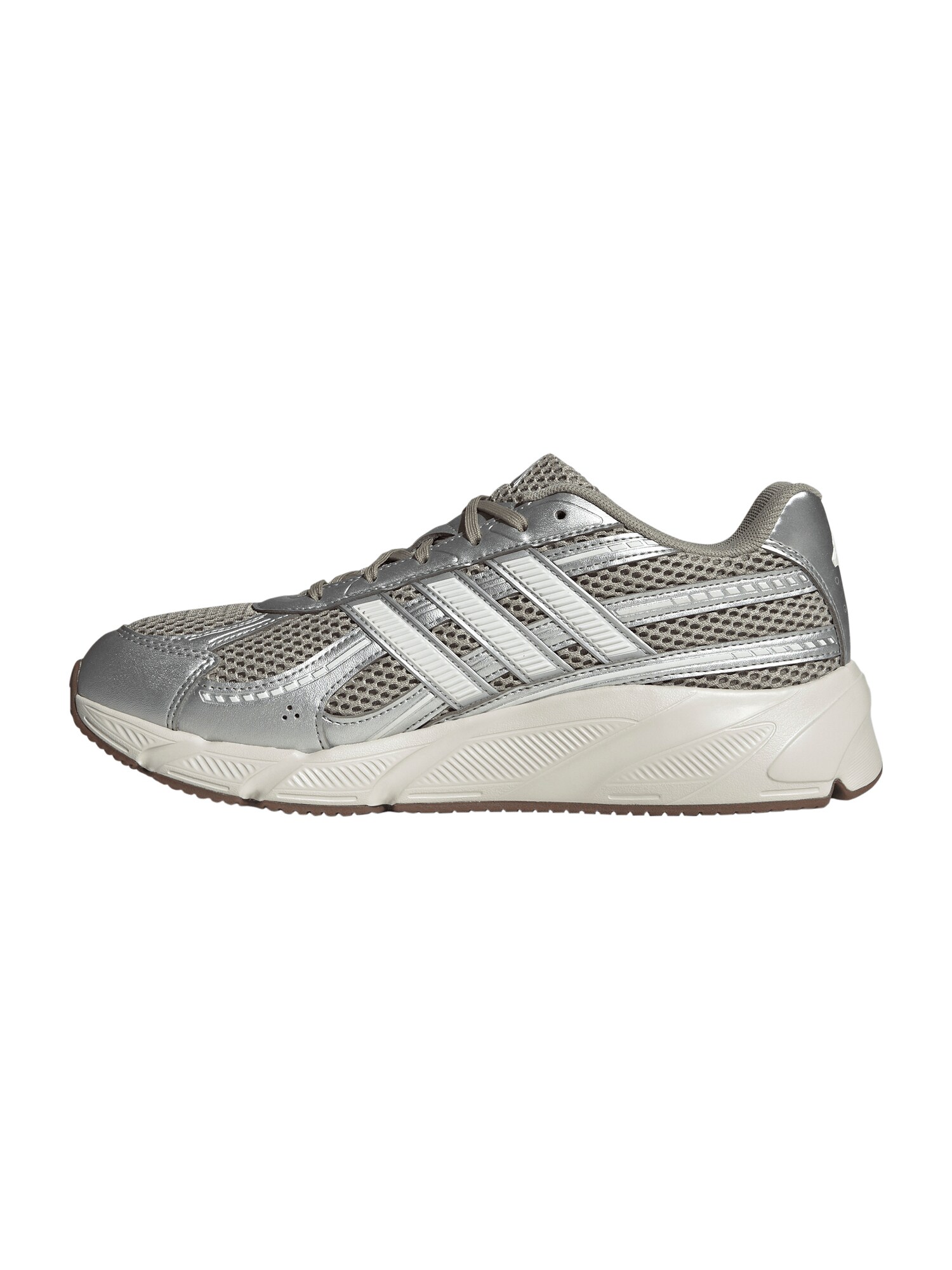 ADIDAS SPORTSWEAR Zapatillas deportivas bajas 'Technochaos 2000' marrón claro / plata / offwhite