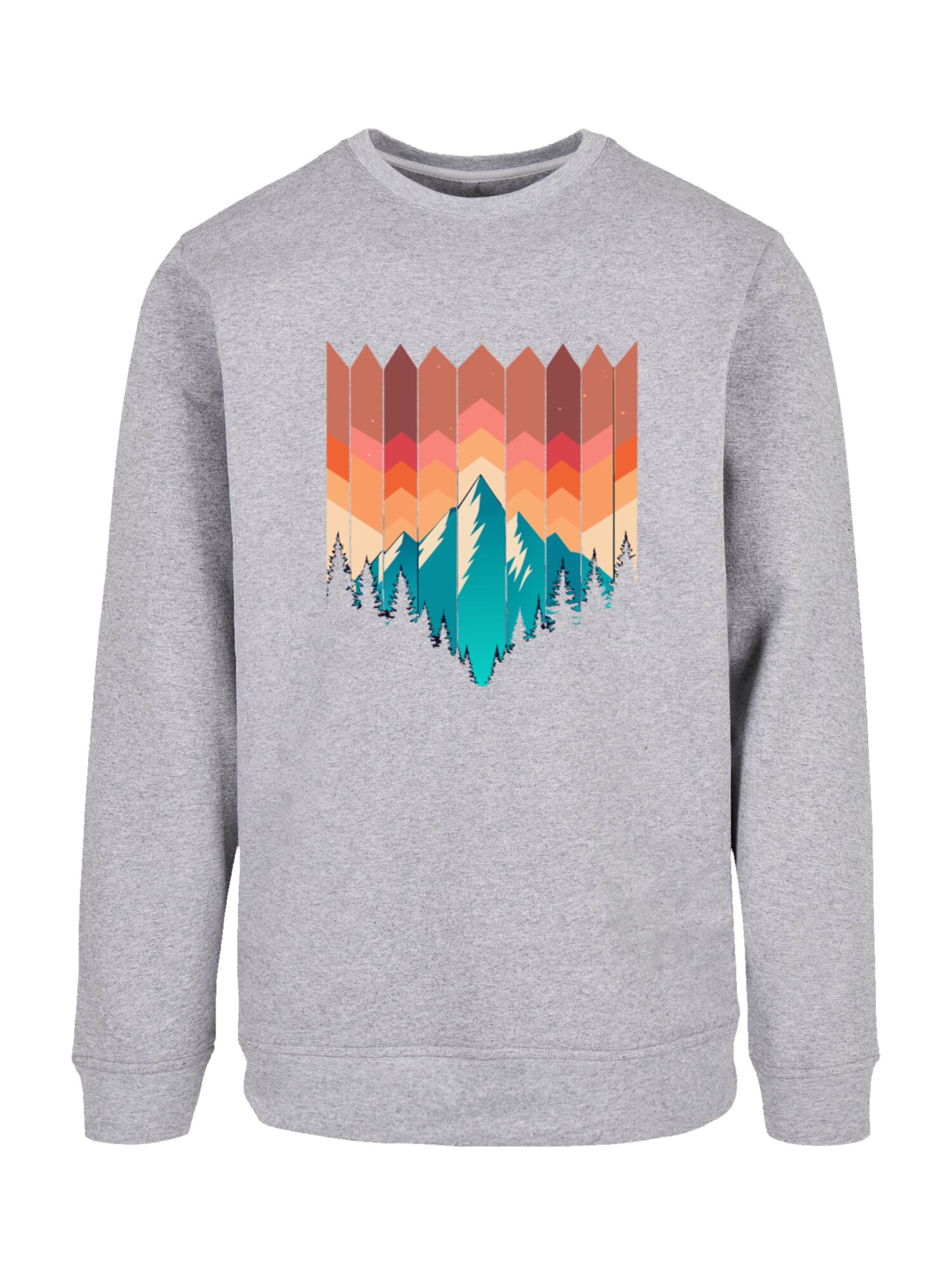 Thumbnail - F4NT4STIC Sweatshirt Berg Sonnenuntergang