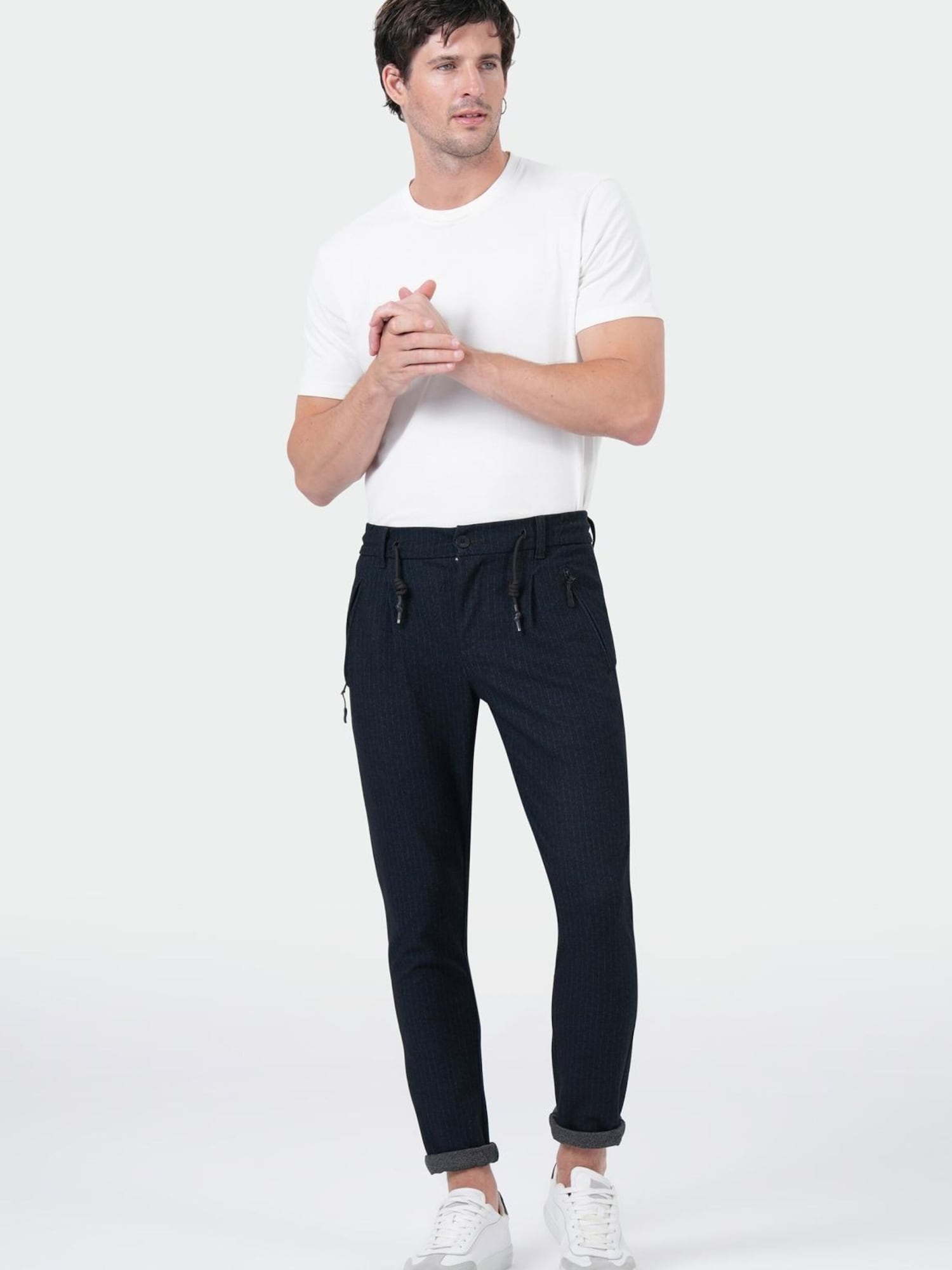 M.O.D MIRACLE OF DENIM Chino hlače plava