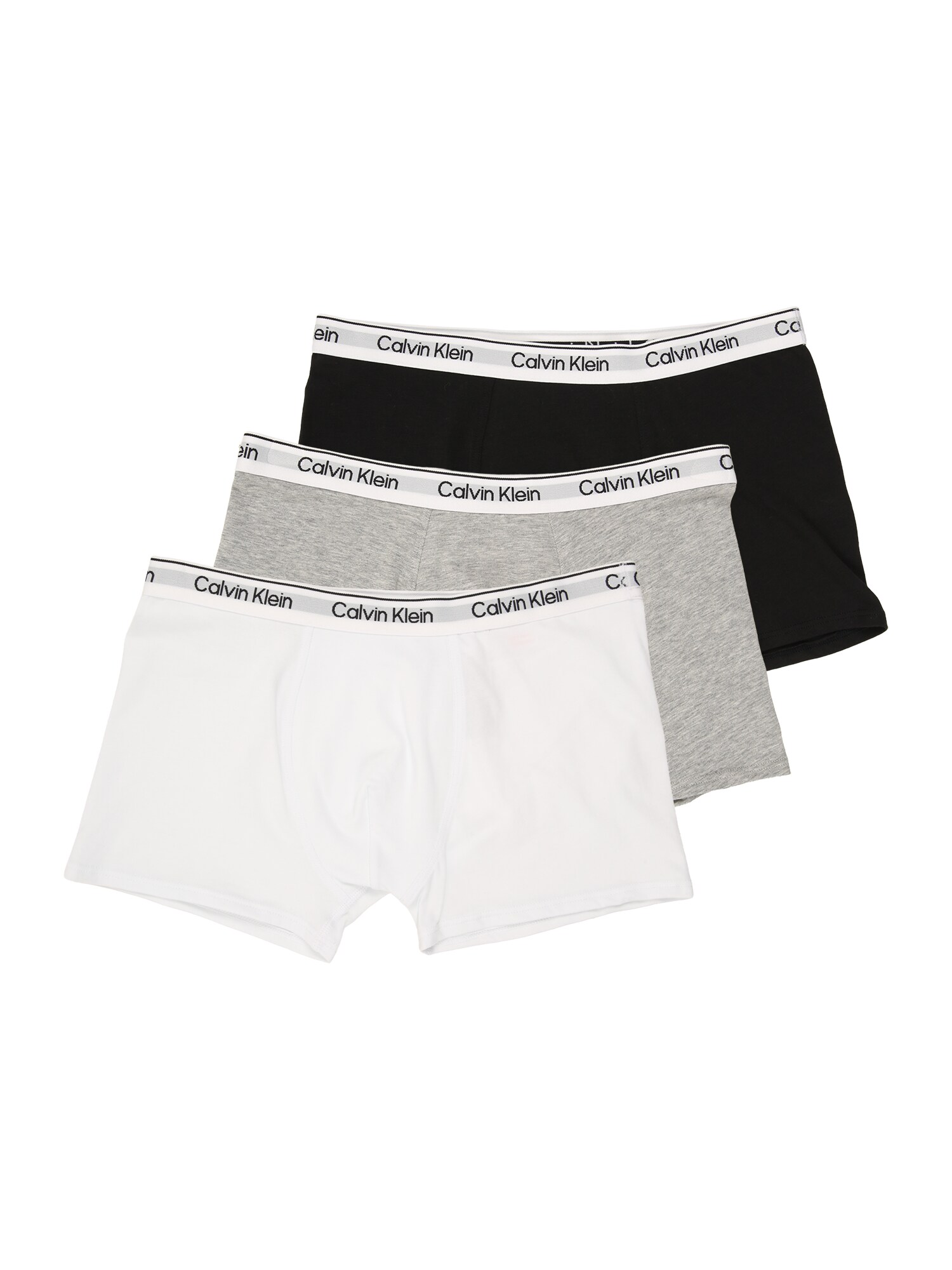 Calvin Klein Underwear Nohavičky  sivá melírovaná / čierna / biela