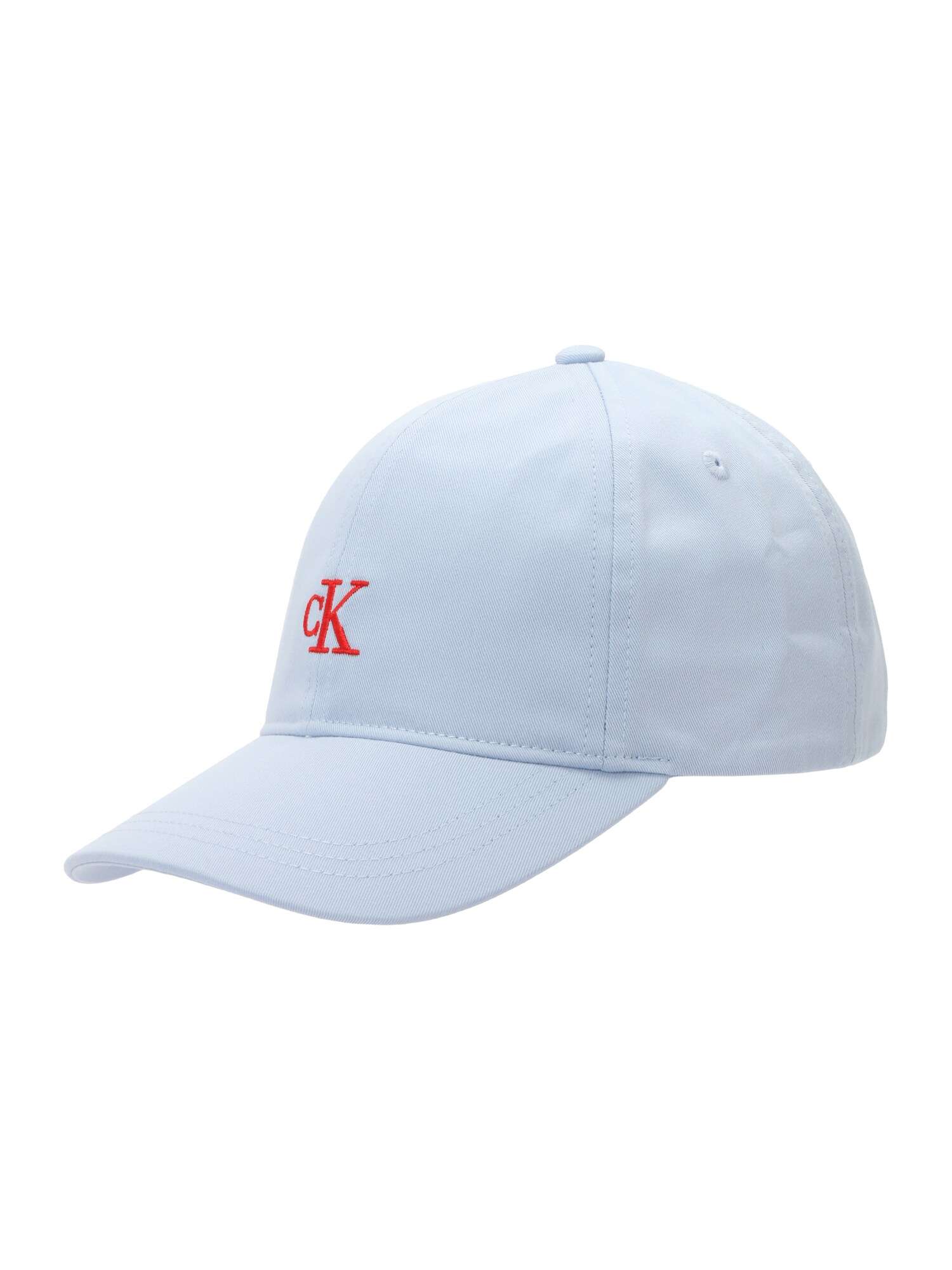 Calvin Klein Klobúk  svetlomodrá / karmínovo červená