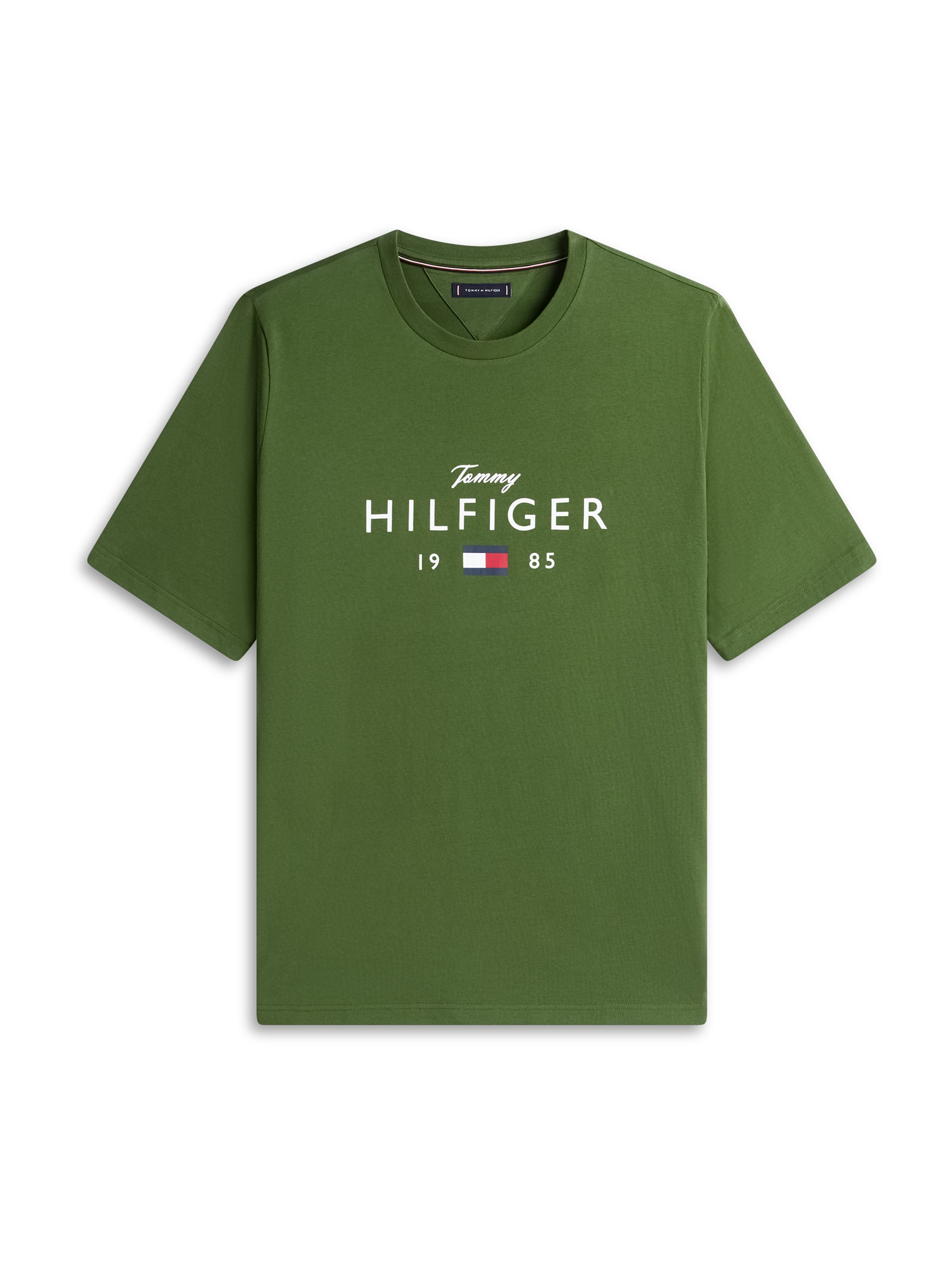 Tommy Hilfiger Big & Tall Tricou  albastru marin / verde / roșu / alb