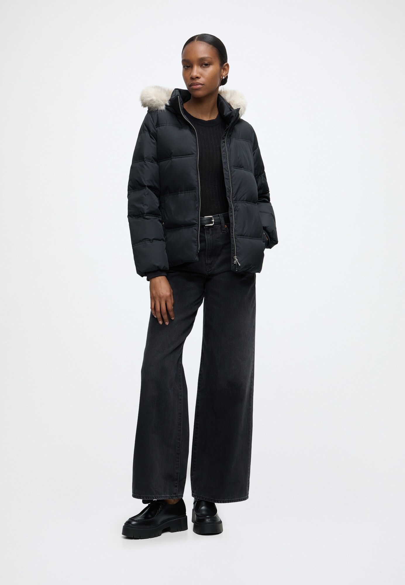 Calvin Klein Chaqueta de invierno  negro – imagen 5