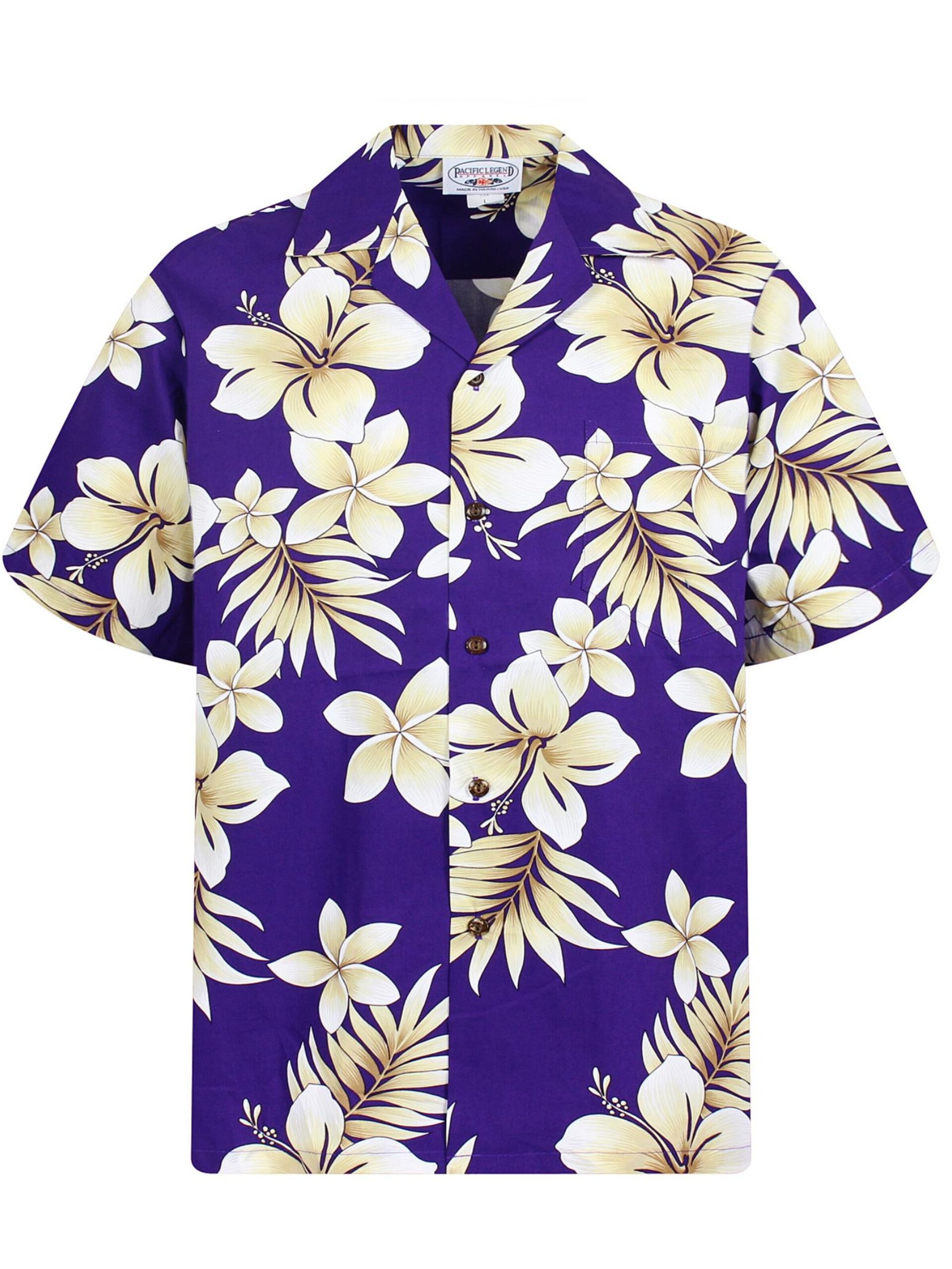 Pacific Legend Skjorta 'Goldblume' herr