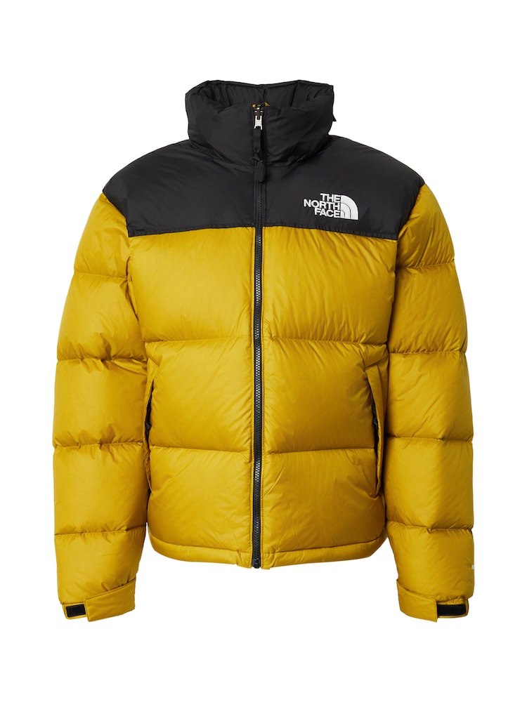 THE NORTH FACE Jacke '1996 Retro Nuptse' Herren Größe XS senf / schwarz / weiß