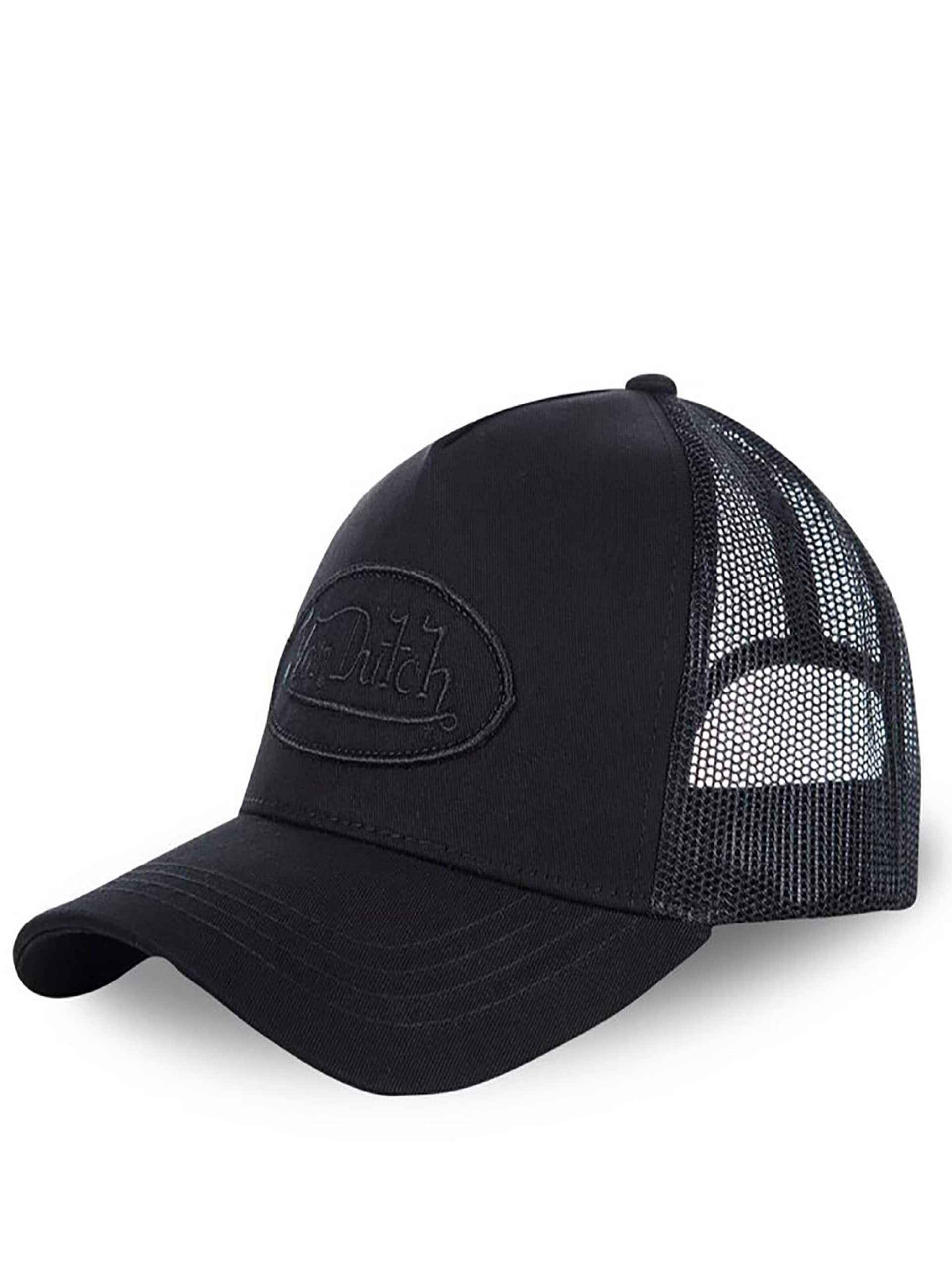 Von Dutch Svart trucker Keps Oval Patch Black on Black/Black Trucker herr – bild 2