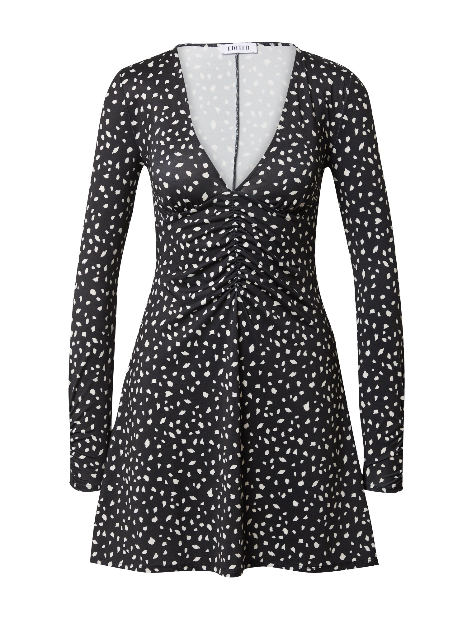 EDITED Rochie Mariele  negru / alb