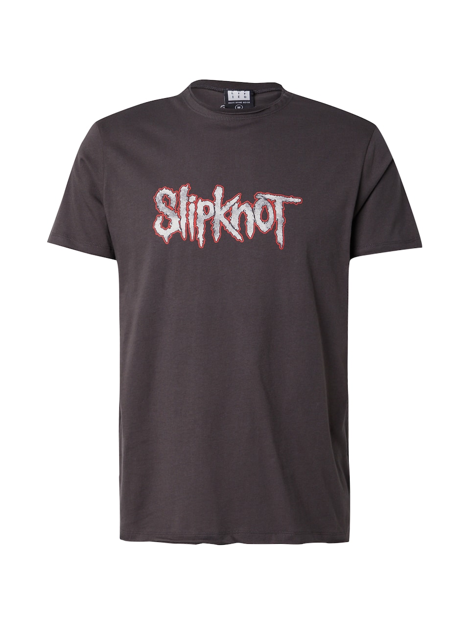 T-shirt 'SLIPKNOT DON’T JUDGE' grå / röd