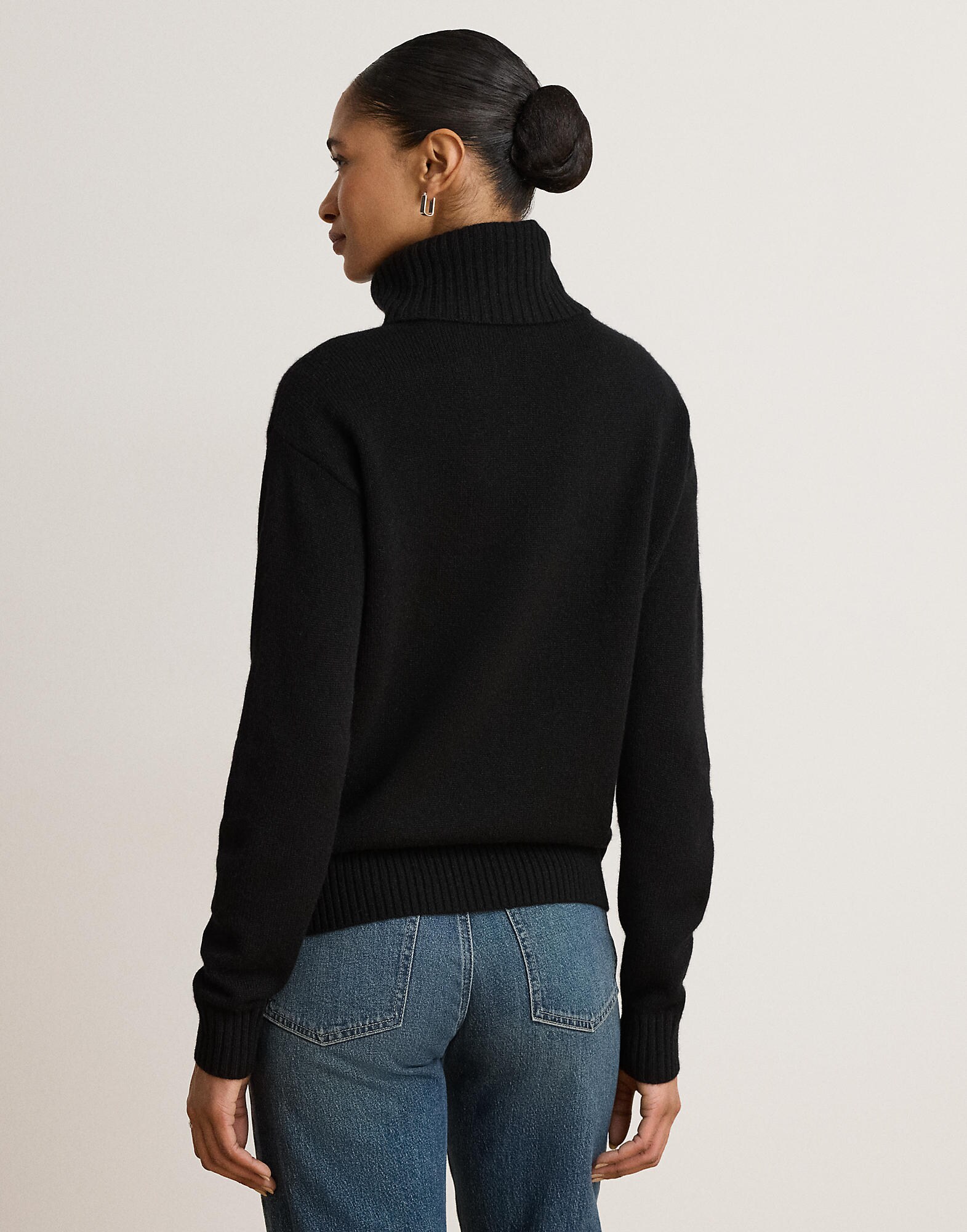 Lauren Ralph Lauren Jersey negro / blanco – imagen 3
