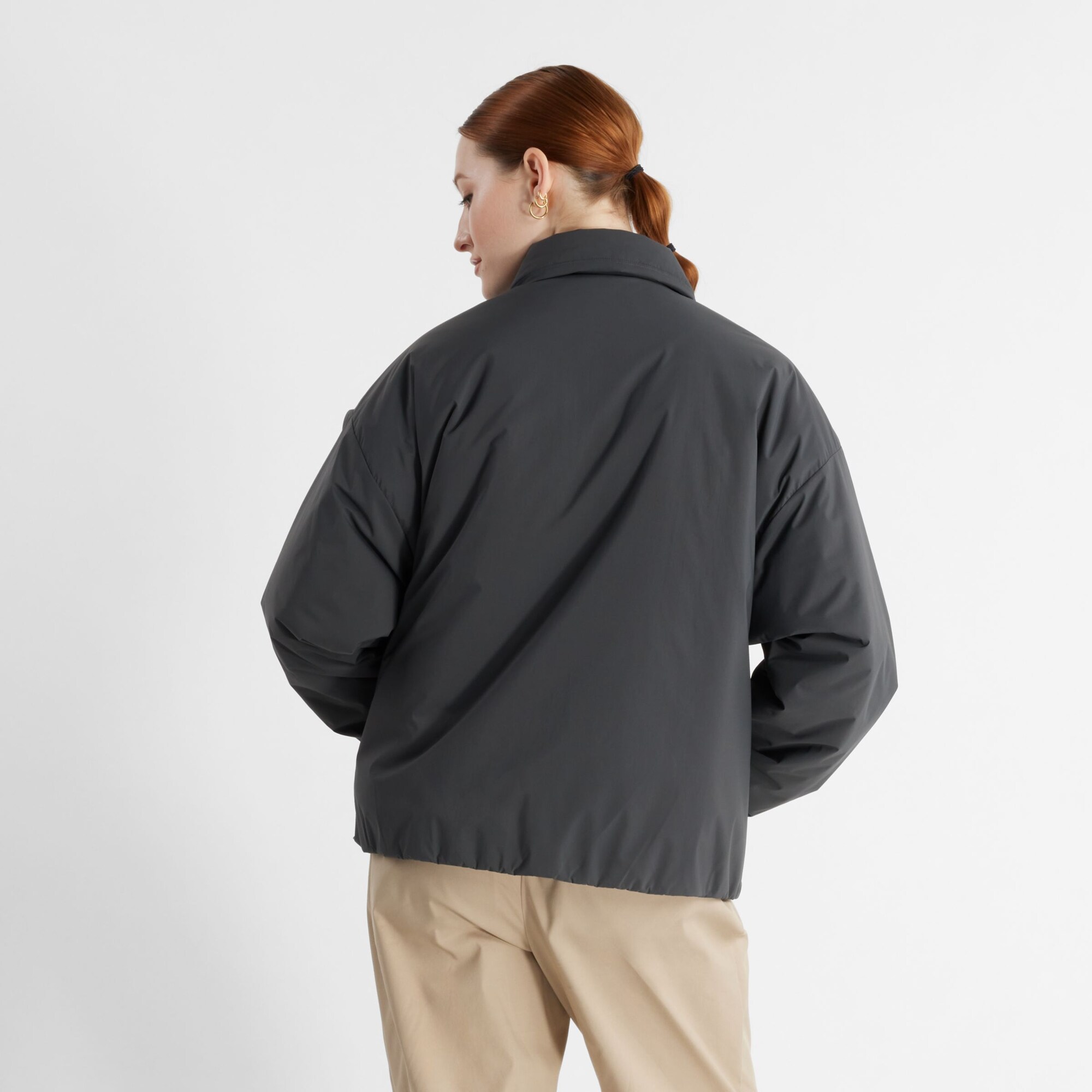 New balance Chaqueta de entretiempo  antracita – imagen 4