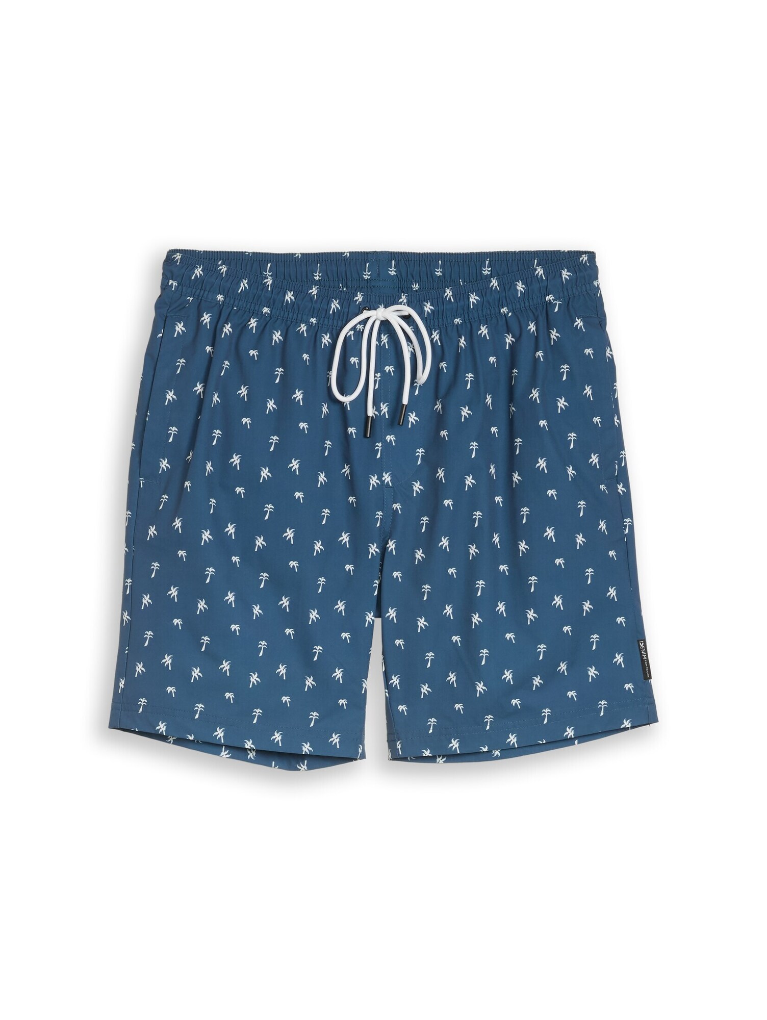 Tom Tailor Denim Zwemshorts Saffier / Wit