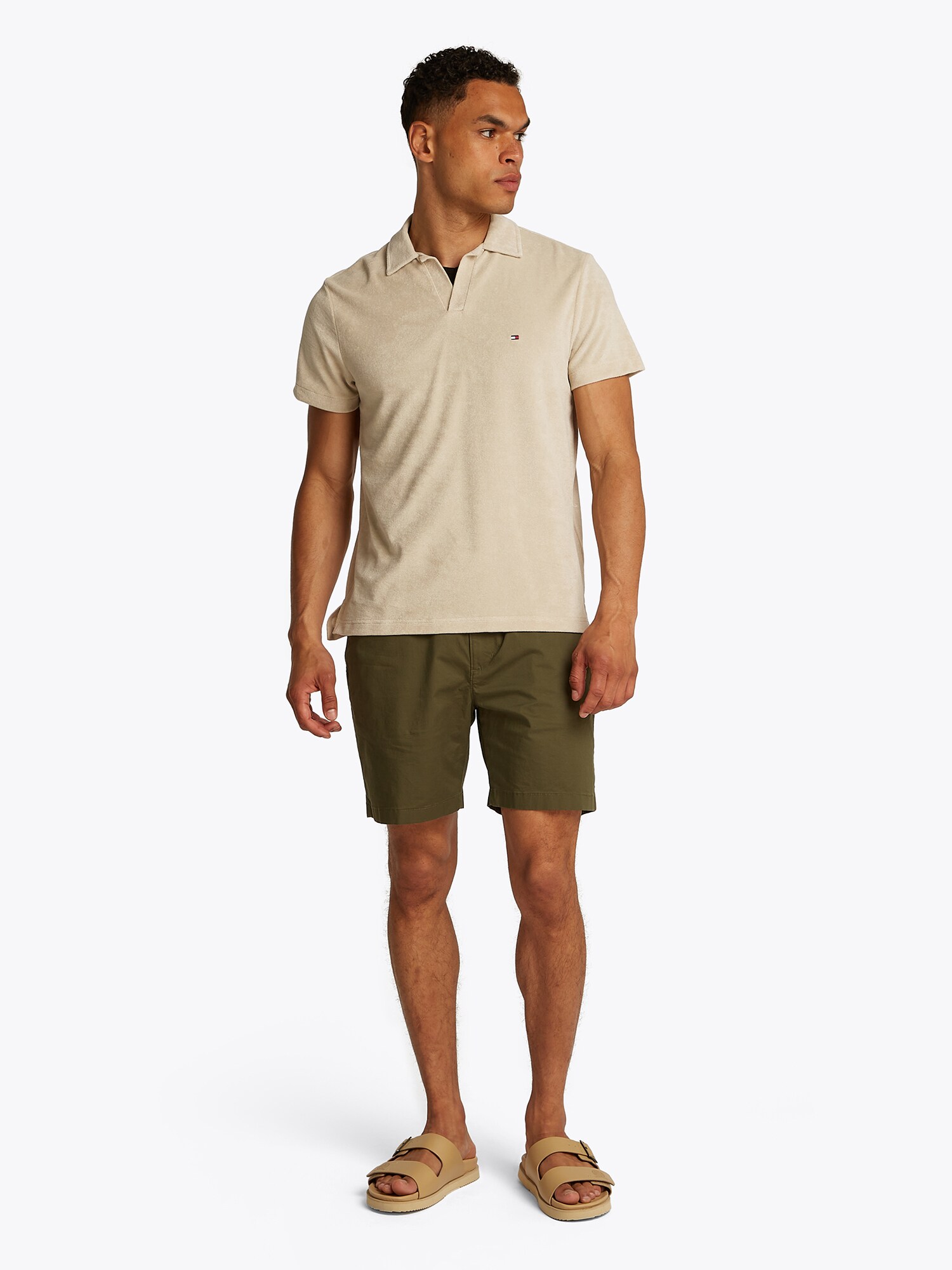 TOMMY HILFIGER Tričko kaki (obrázok 4)