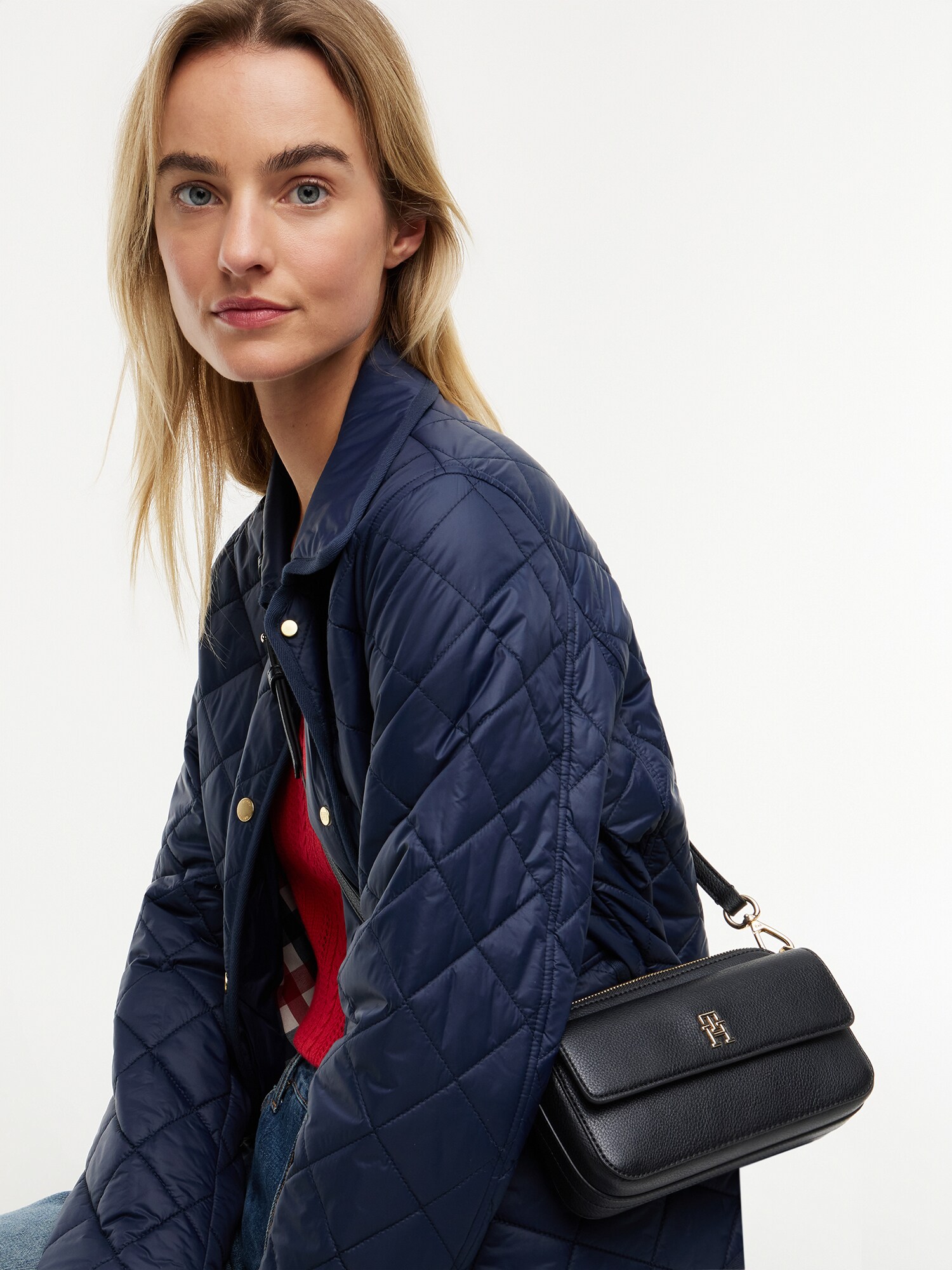 TOMMY HILFIGER Bolso de hombro negro – imagen 27