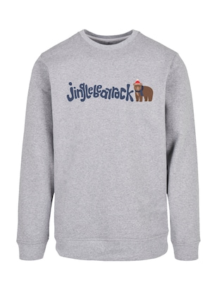 F4NT4STIC Sweatshirt Navy / Grijs gemêleerd / Rood