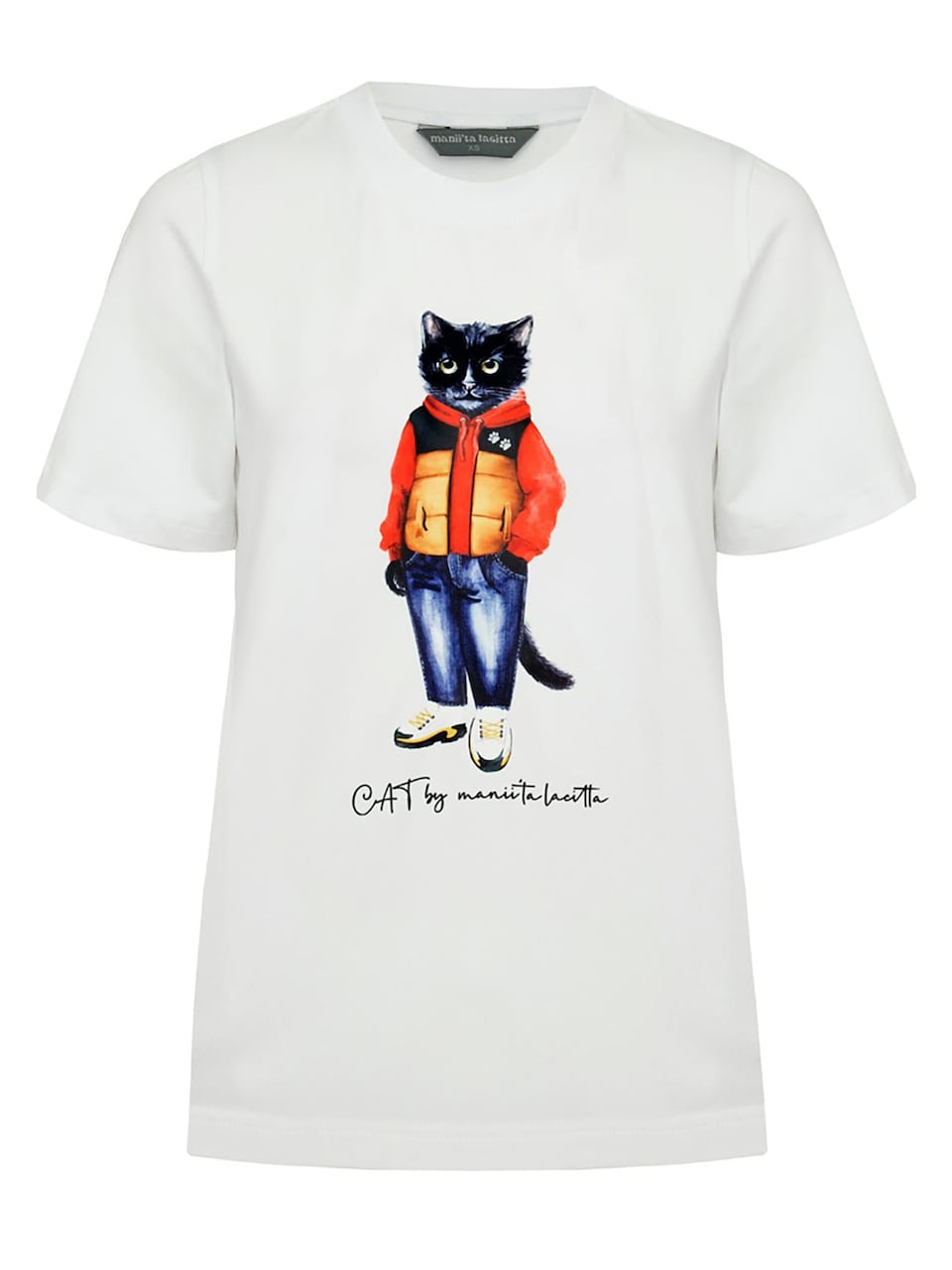 T-shirt 'Sport Casual Cat'