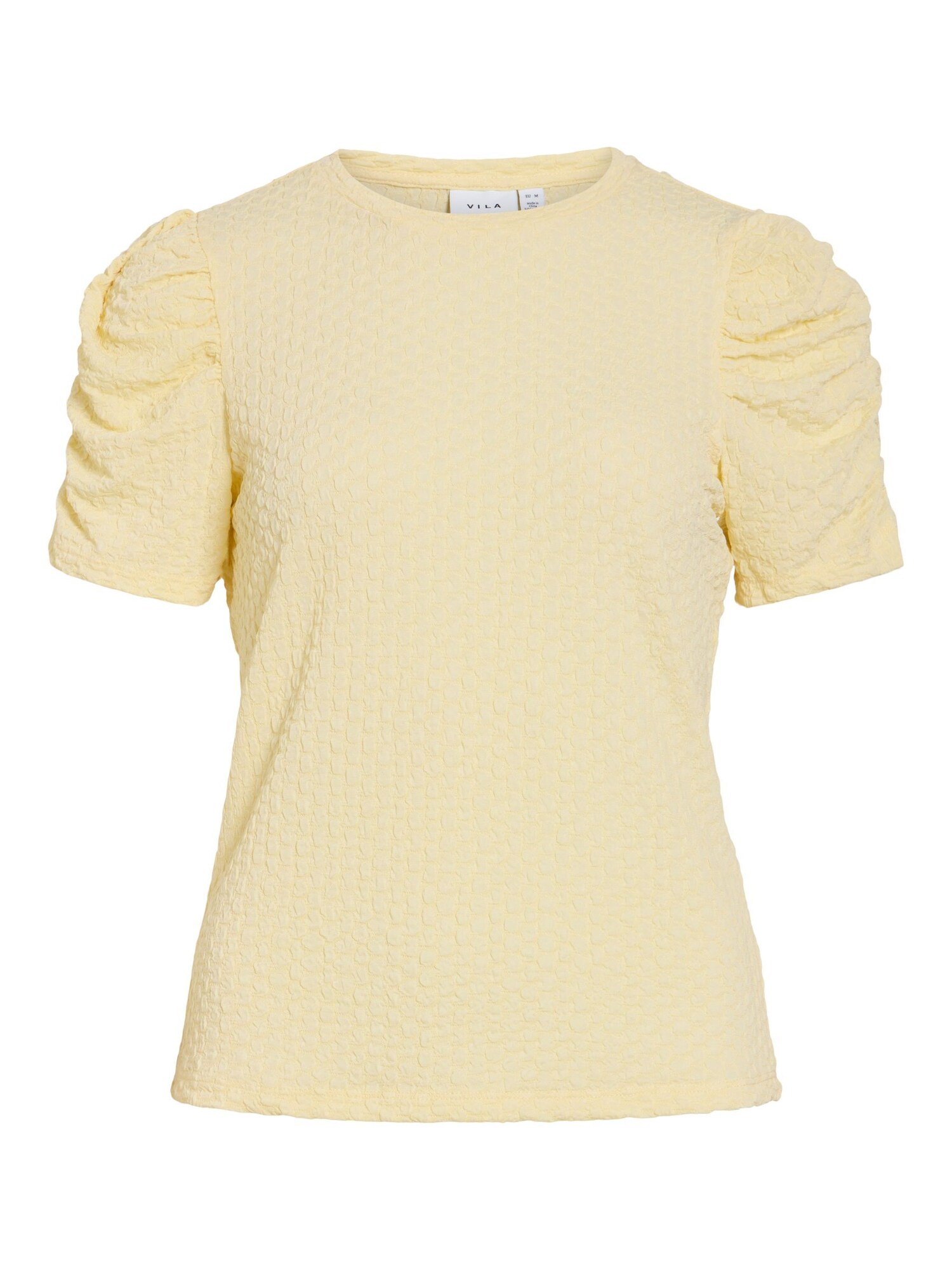 VILA Blusa 'VIAnine'  amarillo pastel