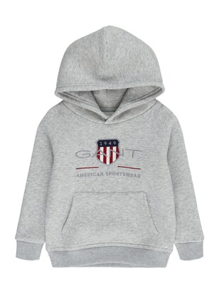 Gant Sweatshirt Navy / Grijs / Karmijnrood / Wit