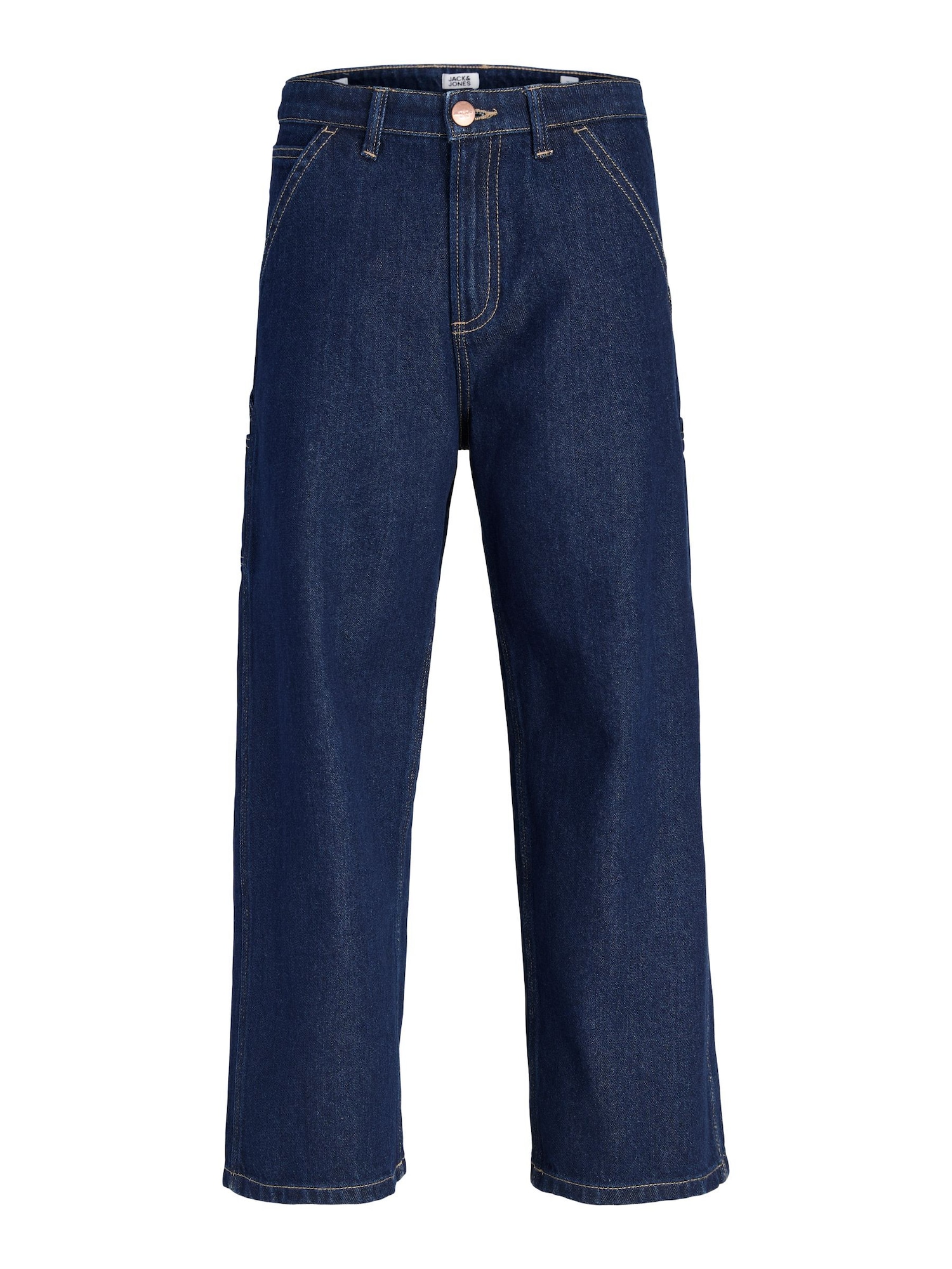 Jack & Jones Junior Jeans JJIALEX JJCARPENTER albastru închis
