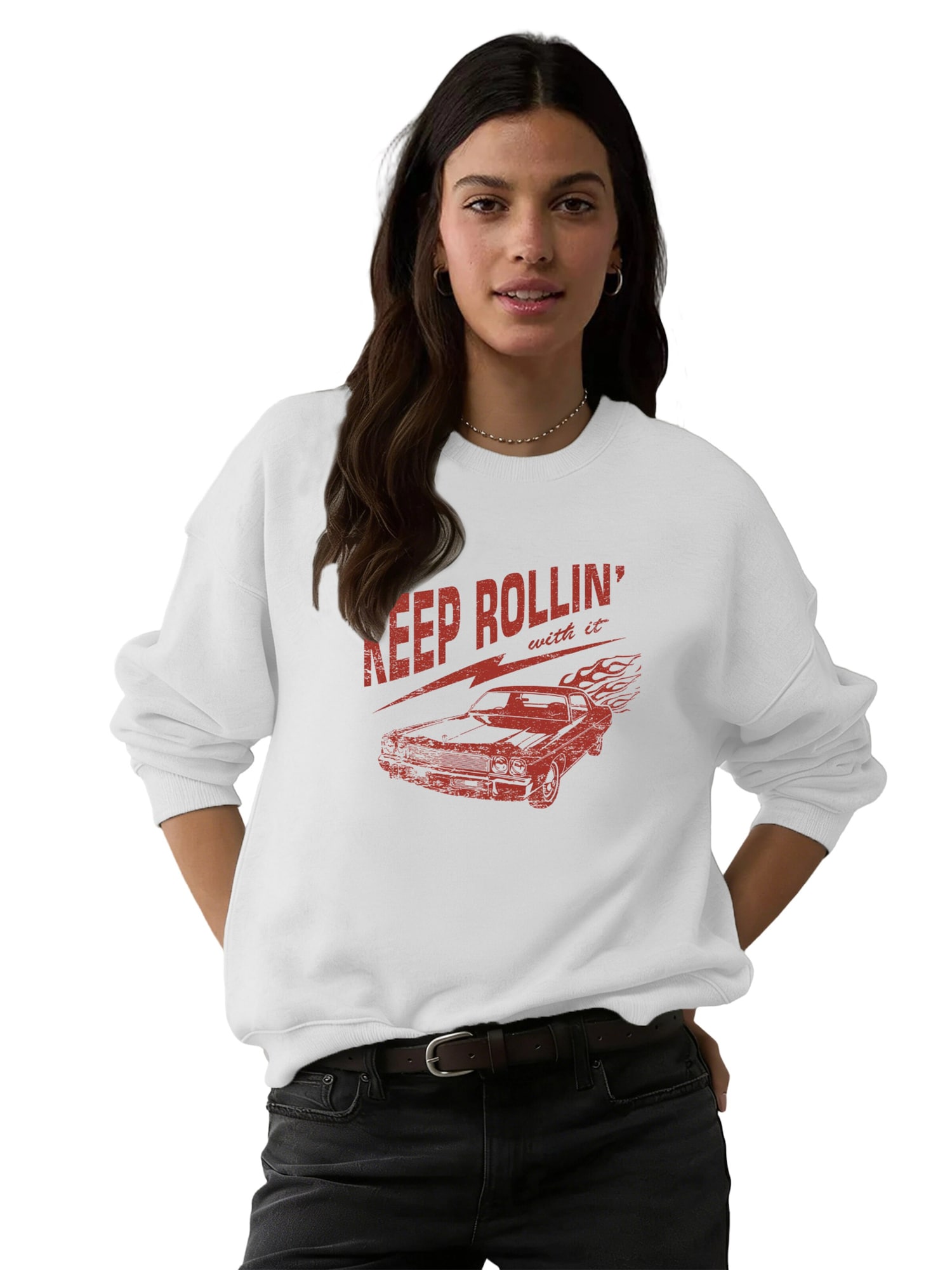 GORHEY Sudadera  blanco