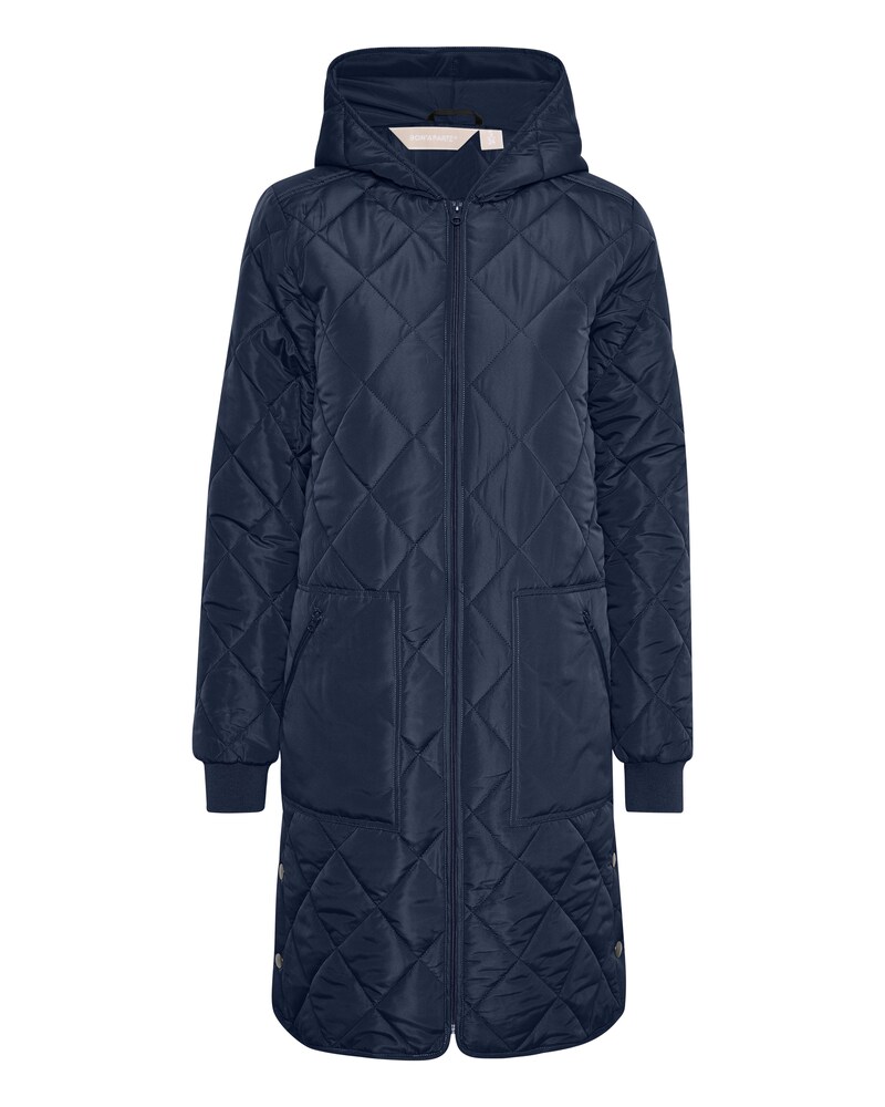 Kaffe Winterjacke Damen Größe S dunkelblau