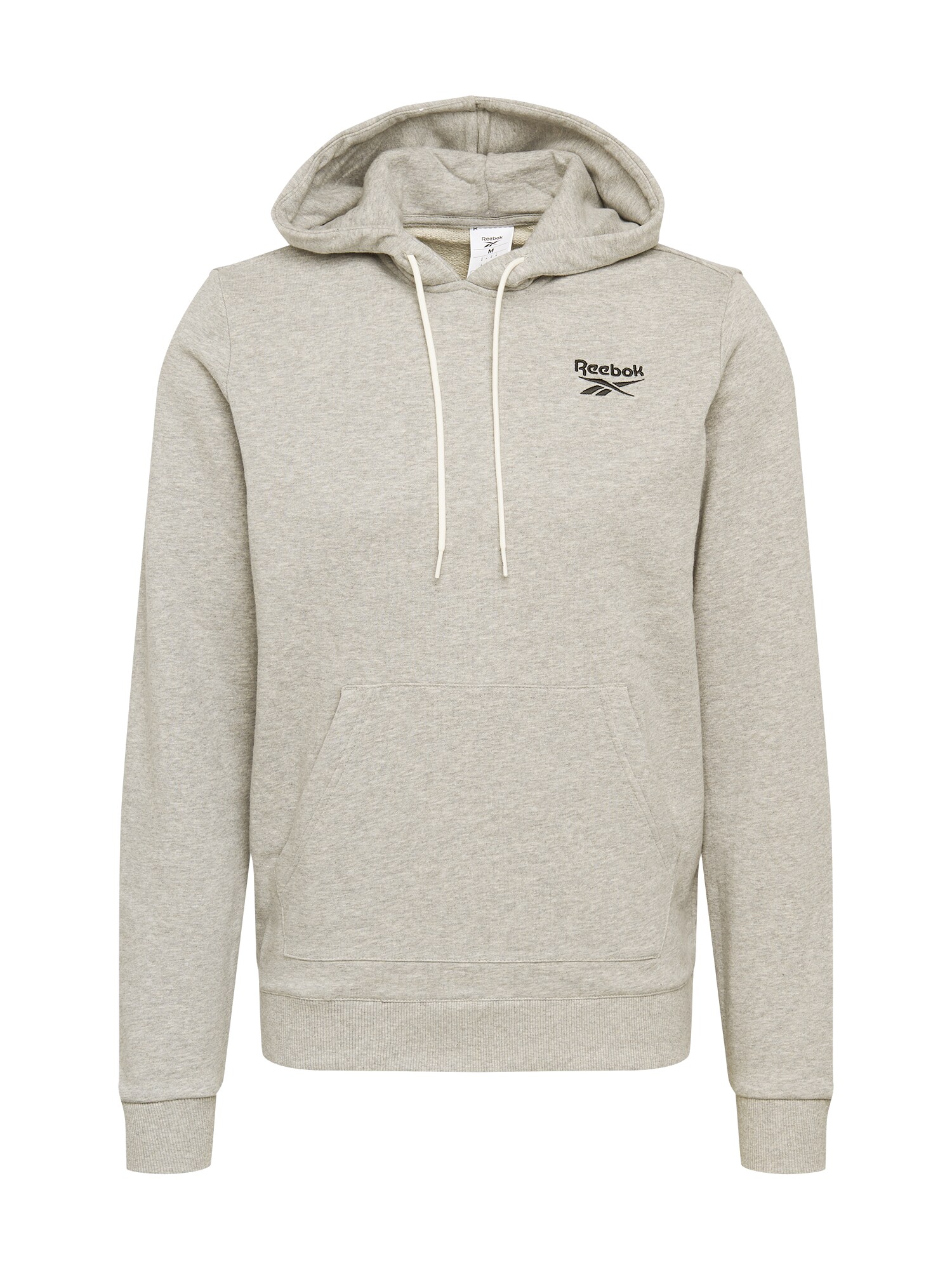 REEBOK Sportinio tipo megztinis  šviesiai pilka / juoda