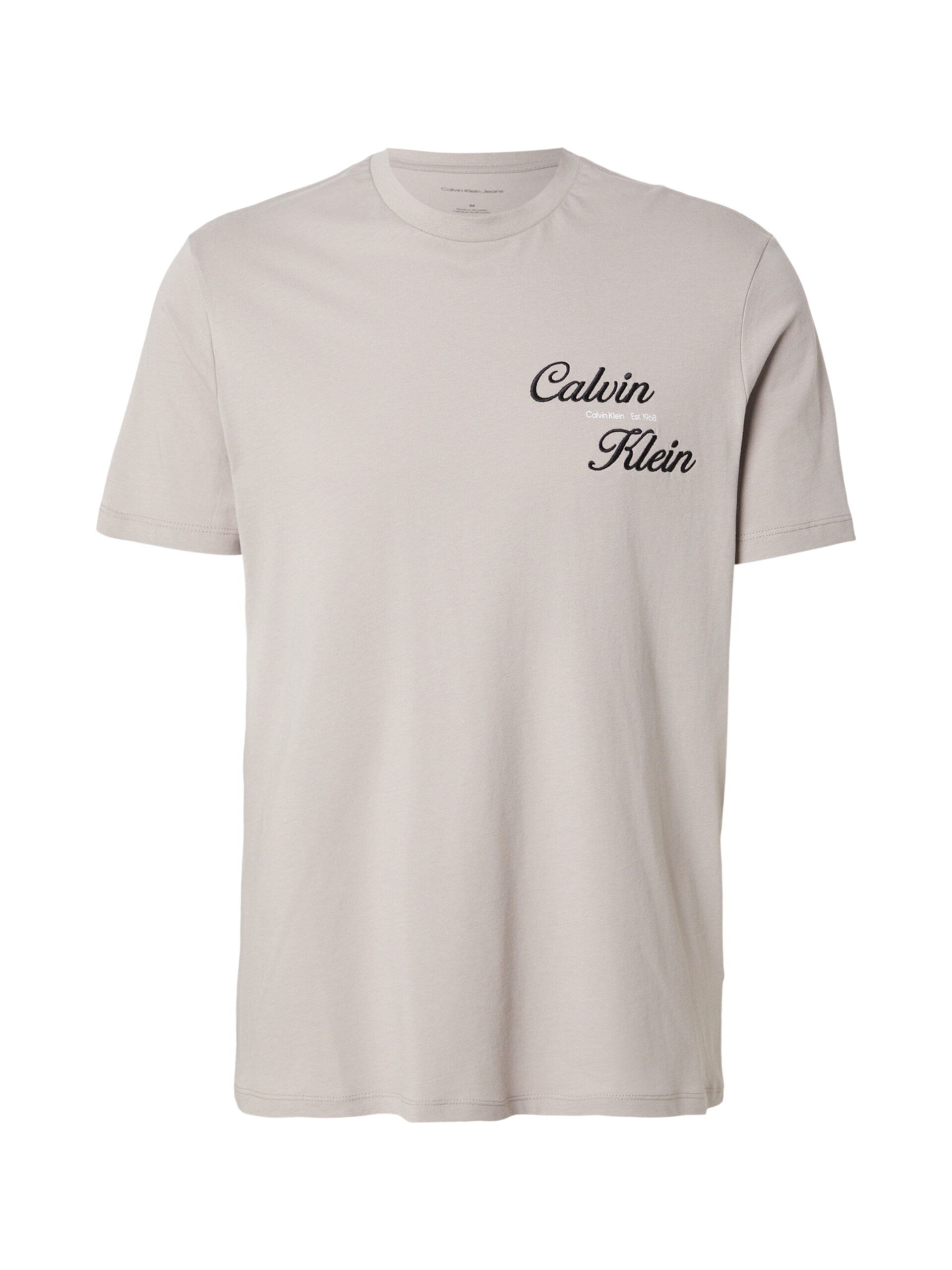 Calvin Klein Jeans T-shirt '30s' beige / svart herr