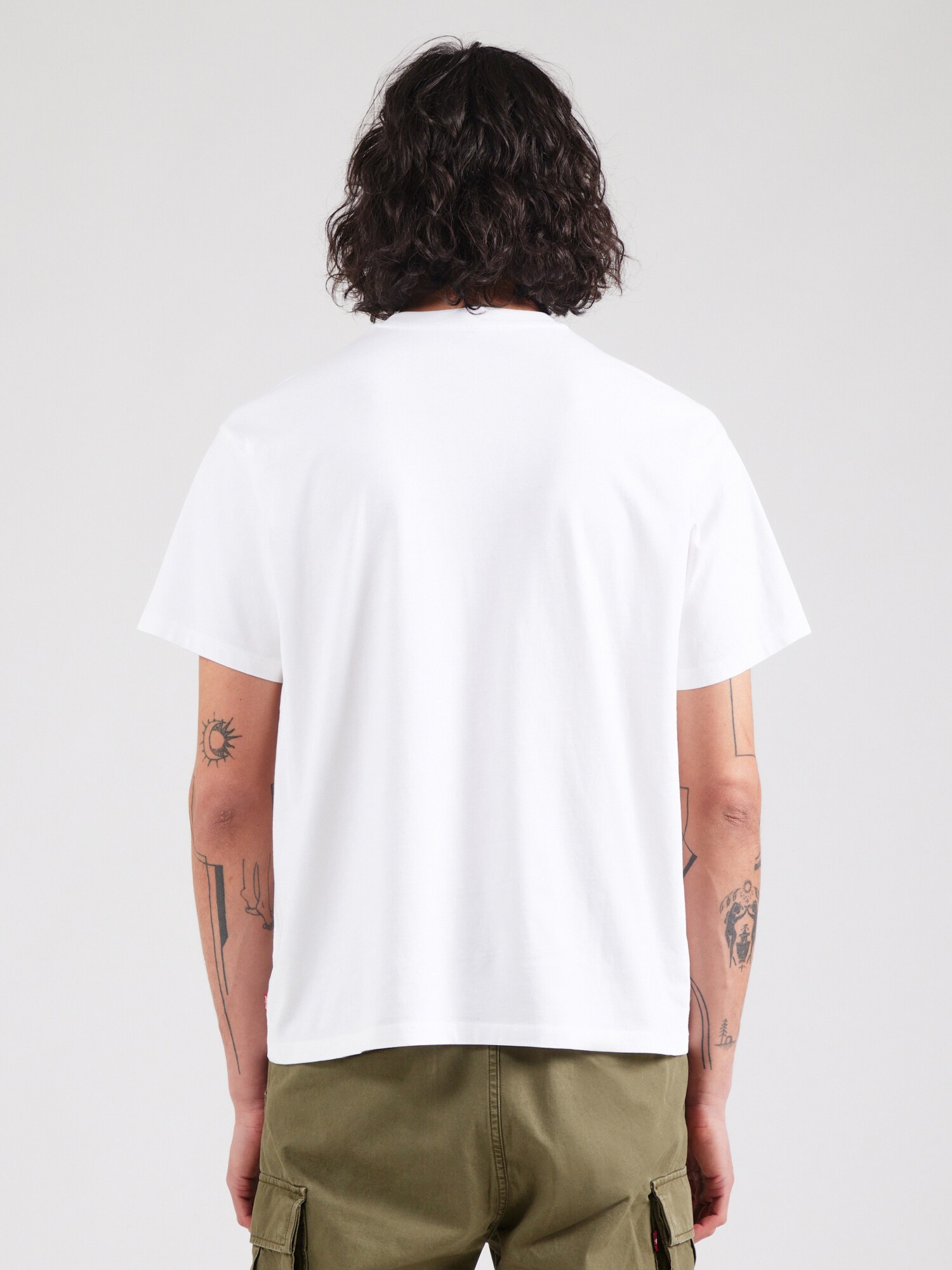 LEVI'S ® Tričko modrá / biela (obrázok 3)