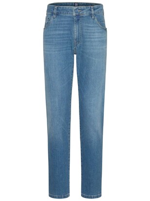 Meyer Jeans Blauw denim