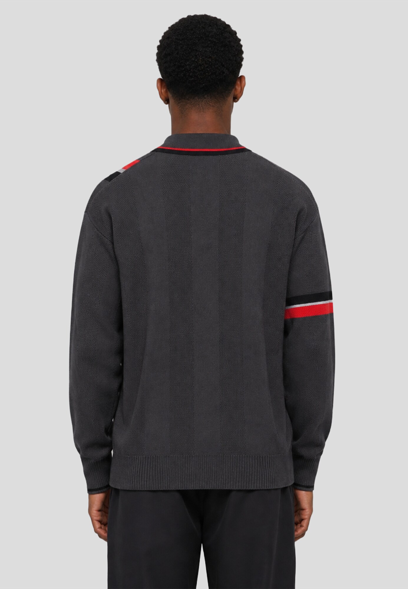 UMBRO Jersey deportivo grafito / rojo / negro – imagen 3