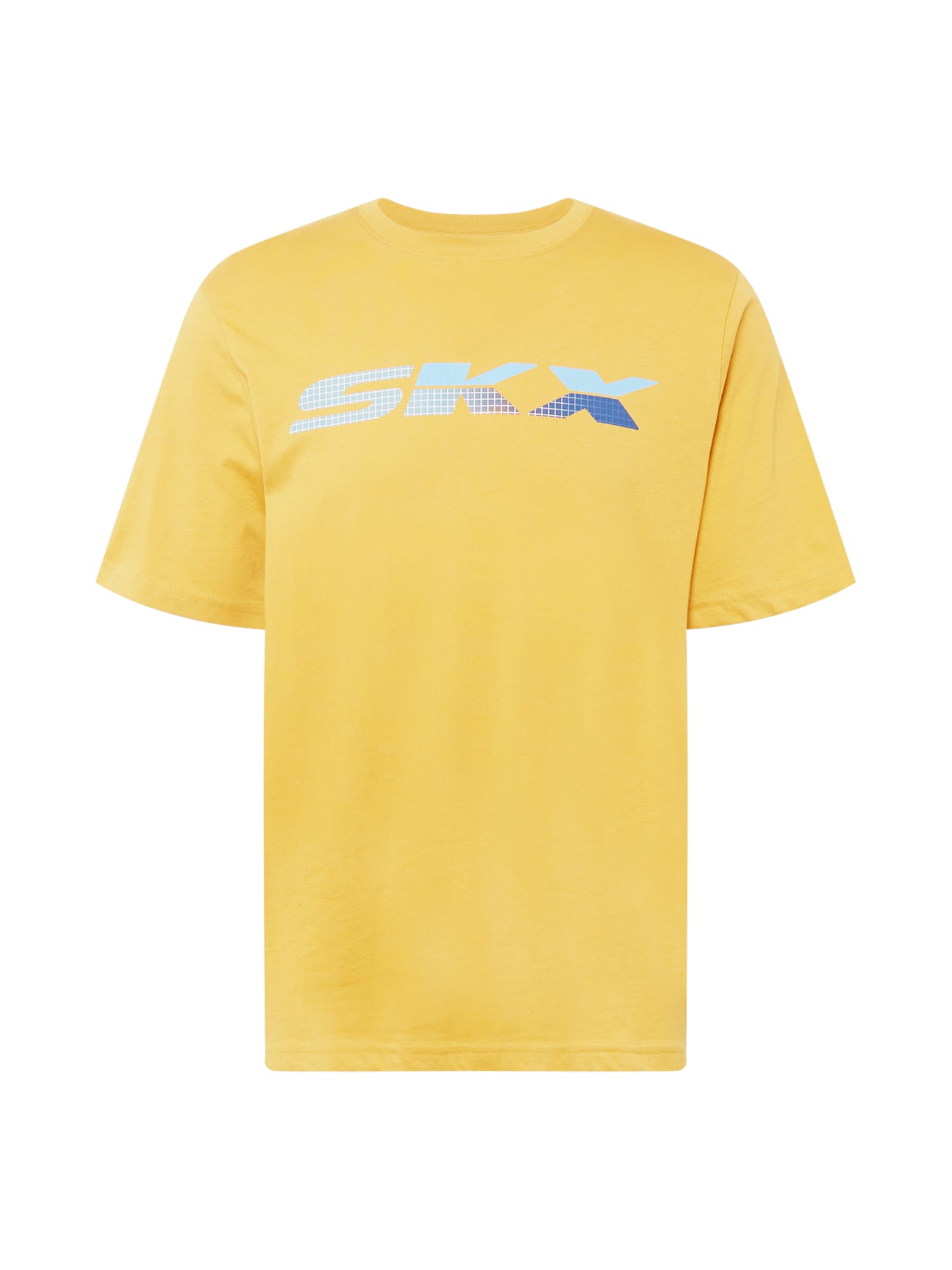 Skechers Performance Marškinėliai mėlyna / šviesiai mėlyna / geltona / balta