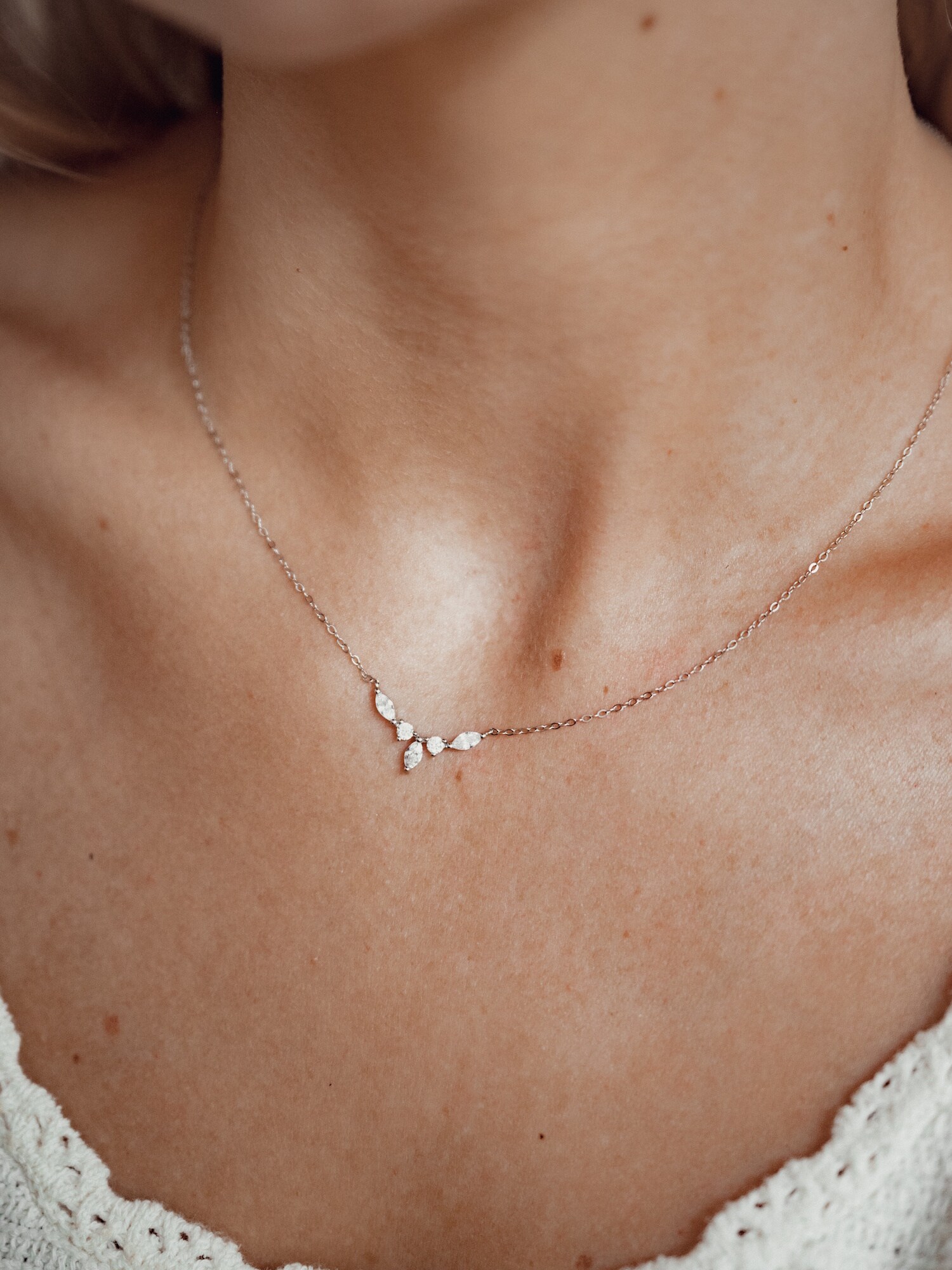 Hey Happiness Ketting 'Royale' Zilver