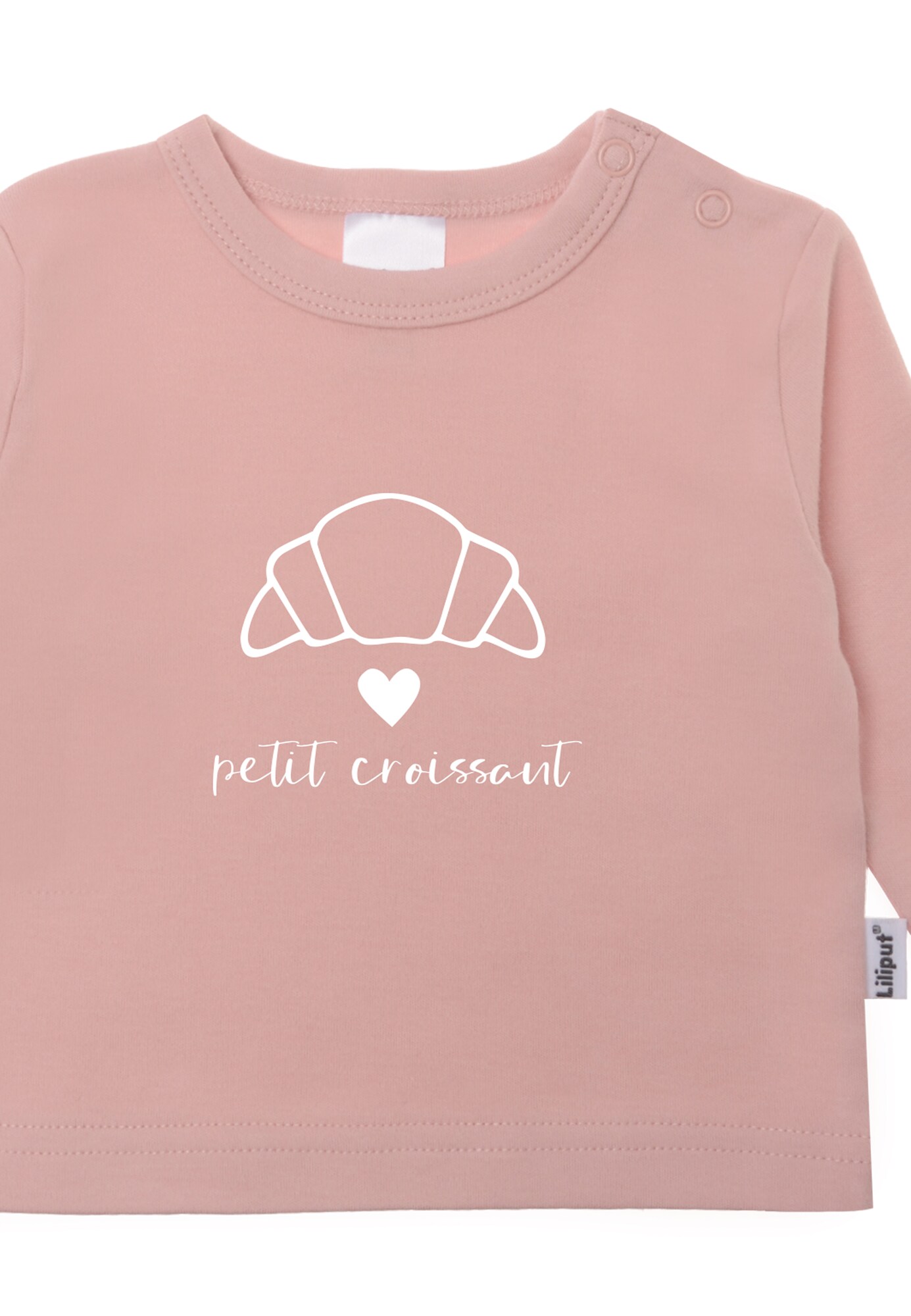 Thumbnail - Langarmshirt 'Petit Croissant'