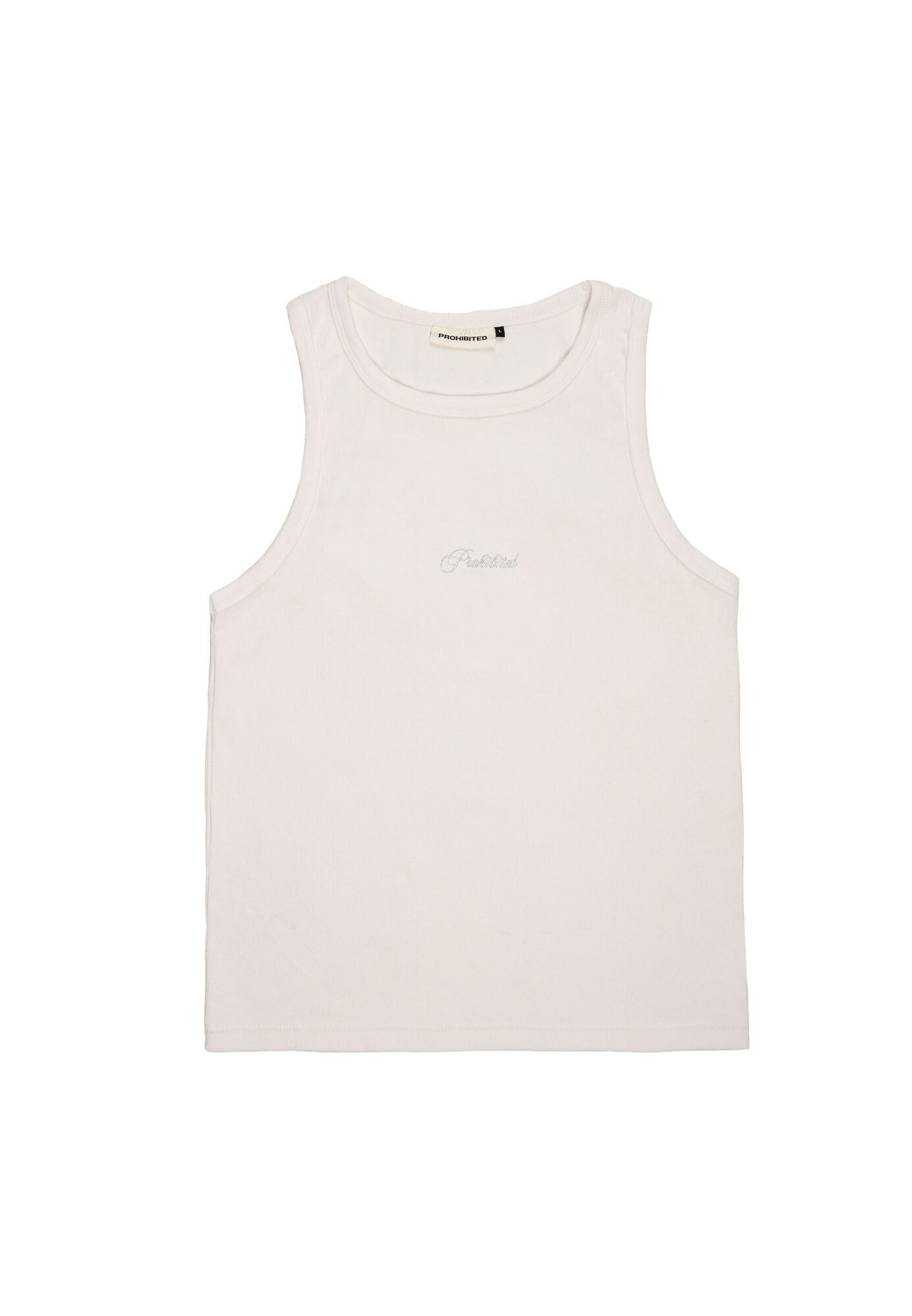 Prohibited Camiseta  gris / offwhite
