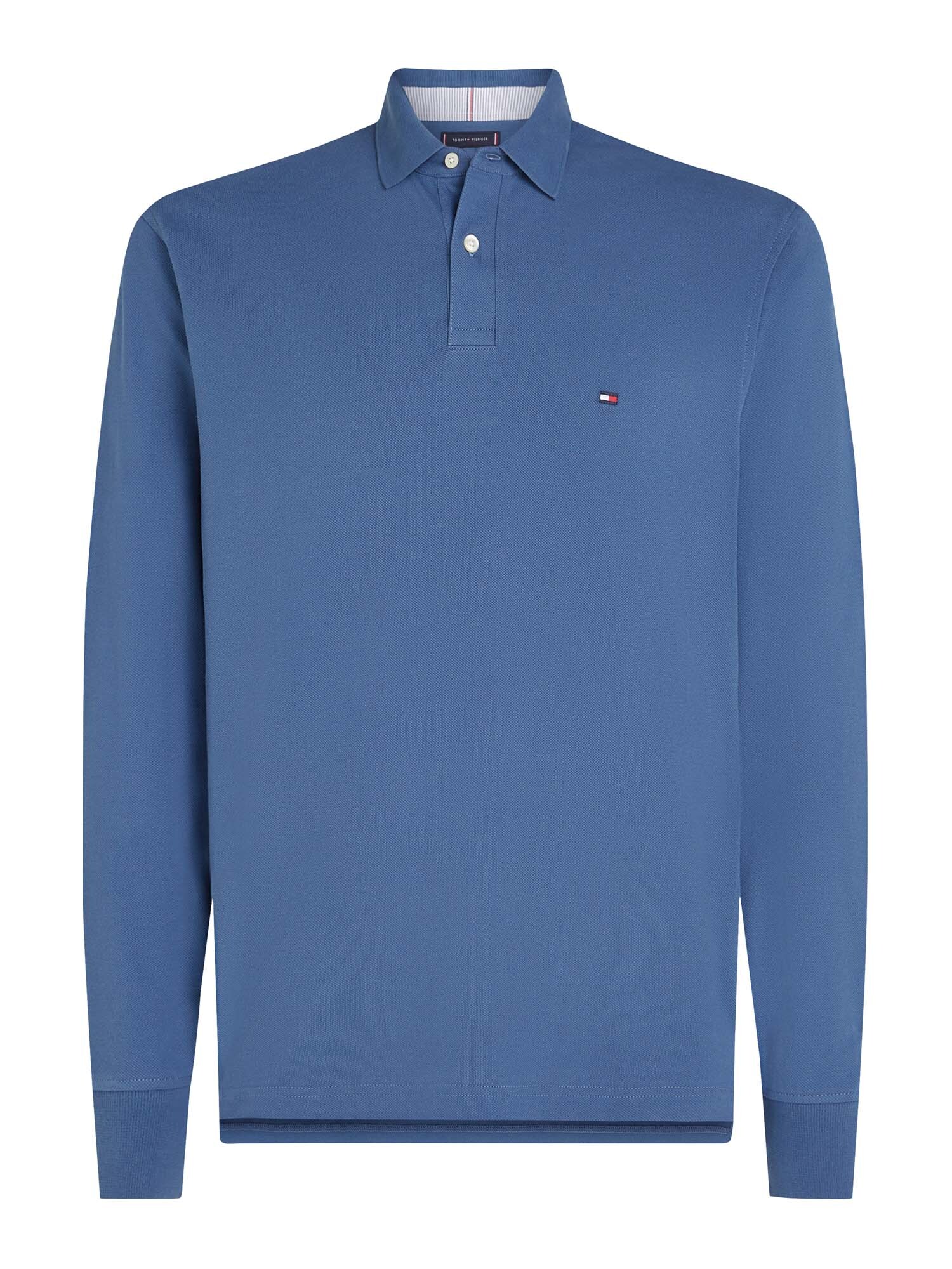 TOMMY HILFIGER Tricou 1985 REGULAR LS POLO  albastru marin