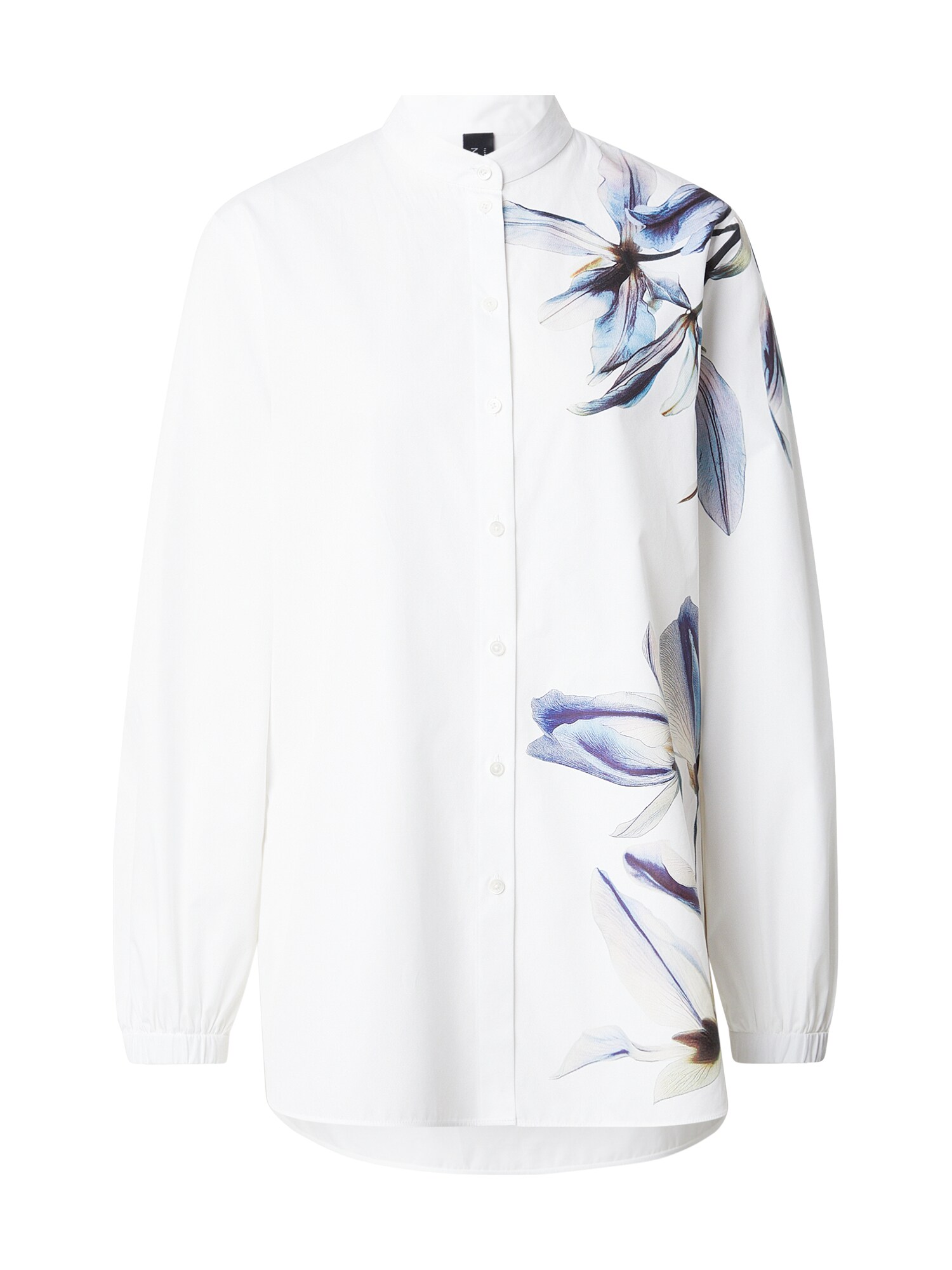Marc Cain Blusa  azul / azul claro / lila claro / blanco