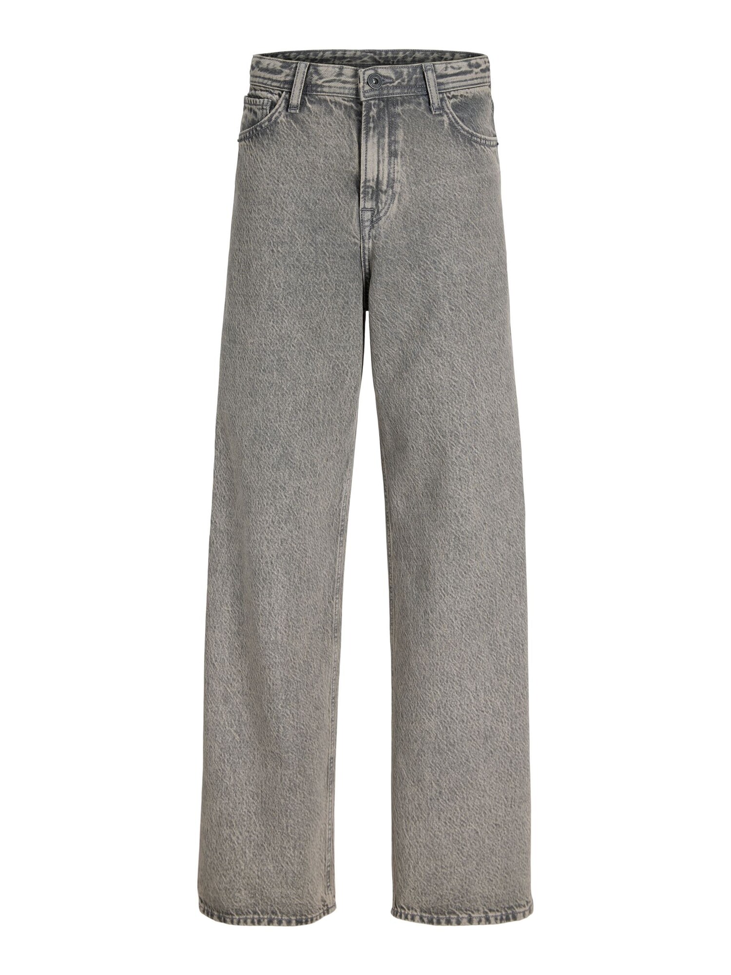 Jack & Jones Junior Jeans JJIDAVE JJORIGINAL gri denim