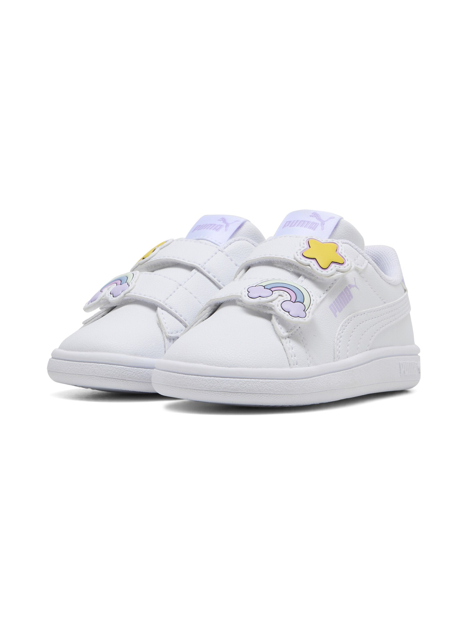 PUMA Tenisky 'Smash 3.0'  svetlomodrá / žltá / levanduľová / biela