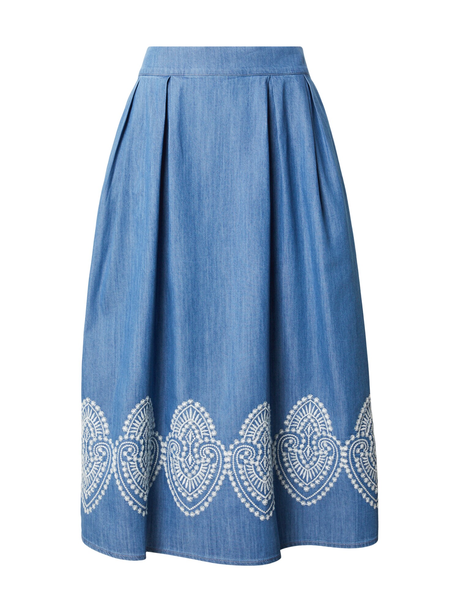 MORE & MORE Gonna  blu denim / bianco