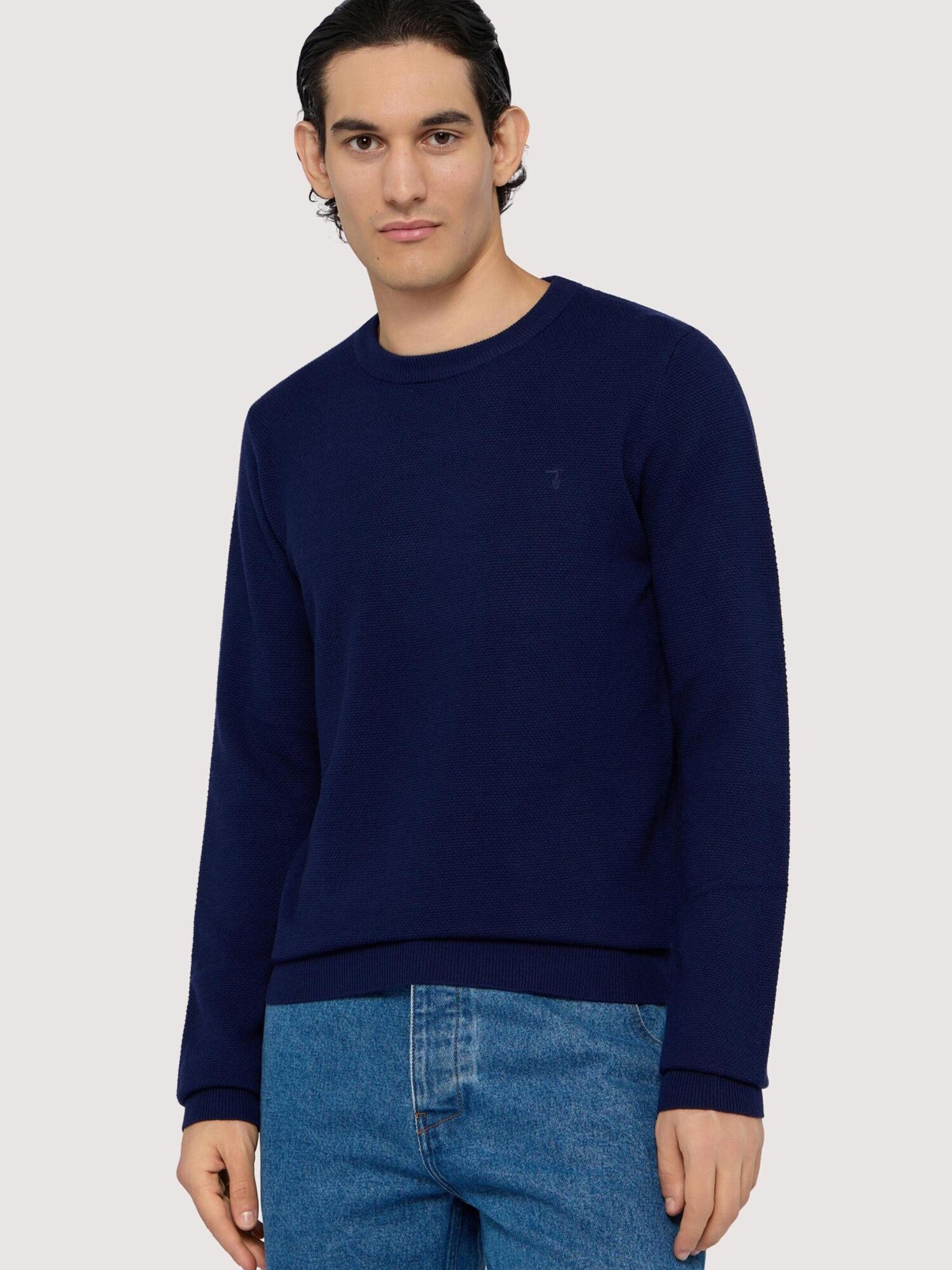 Trussardi Jersey azul claro – imagen 6
