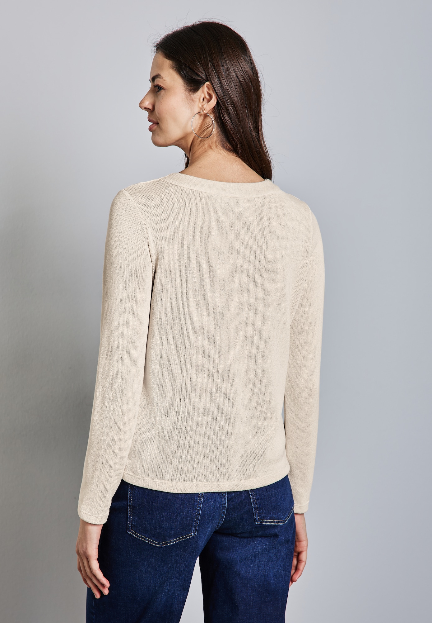 Thumbnail - Strick-Look Shirt