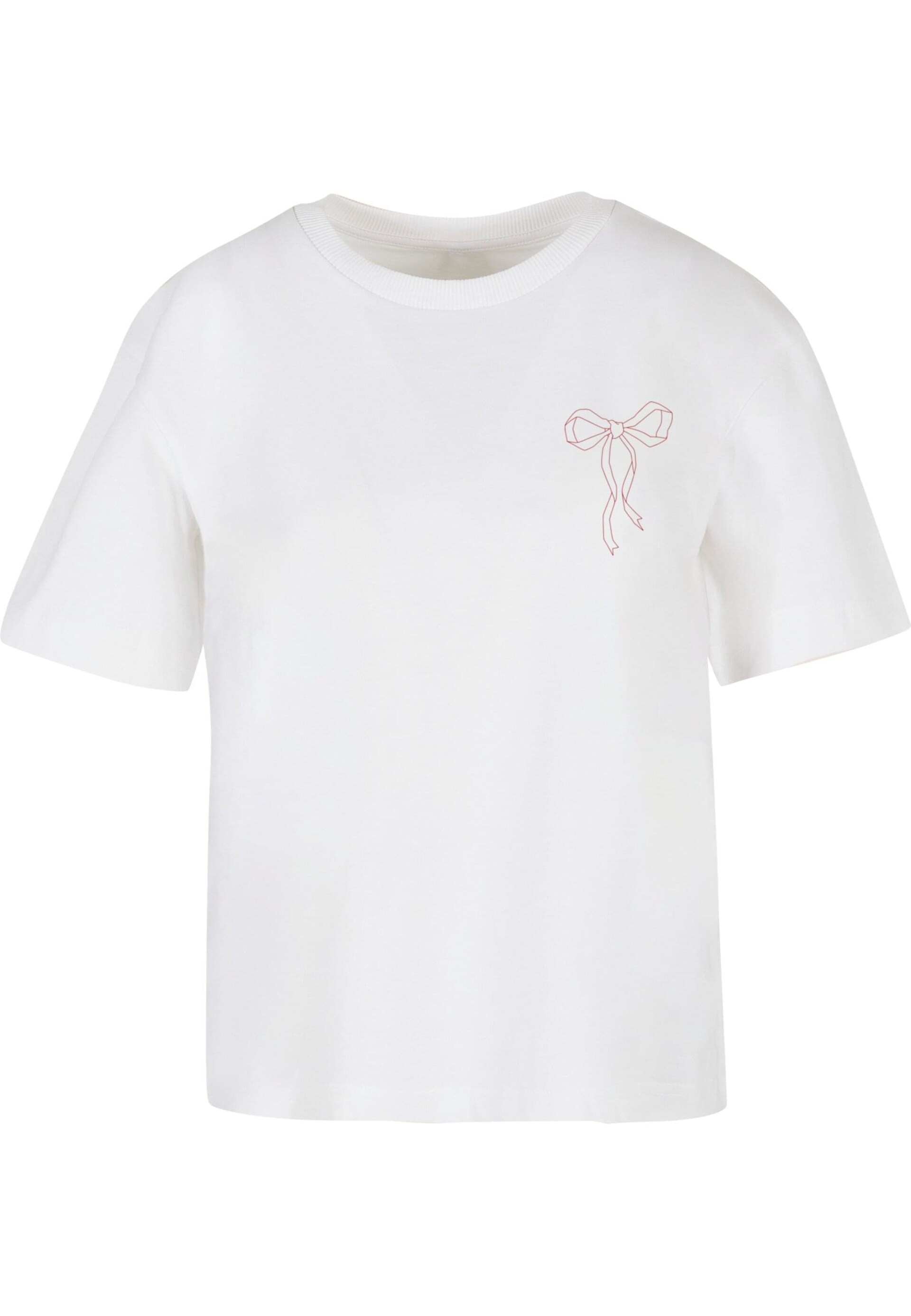 Miss Tee T-shirt 'Bow Oneliner' dam