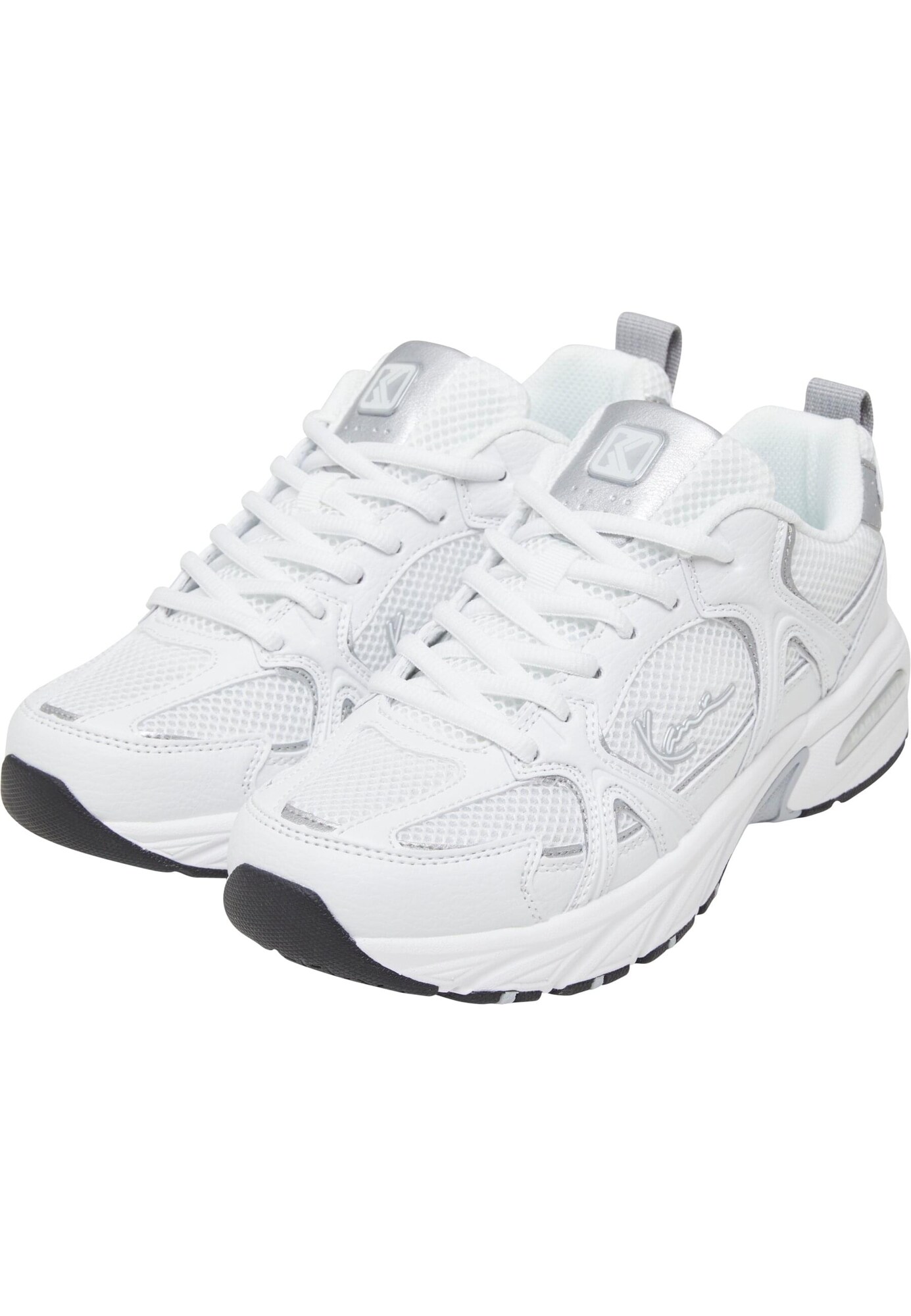 Karl Kani Nízke tenisky 'Prime Runner'  strieborná / biela