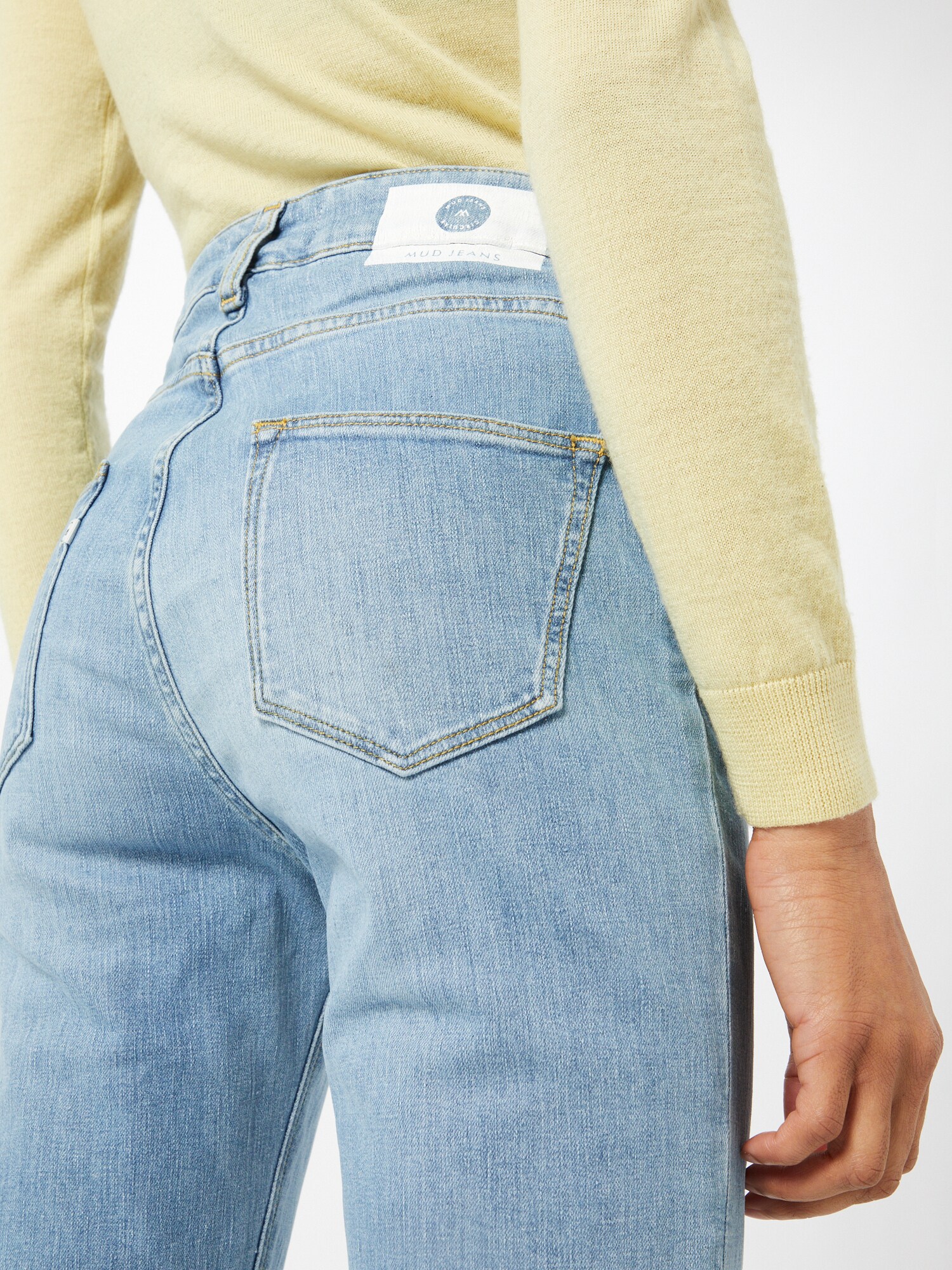 MUD Jeans Džínsy 'Swan' svetlomodrá (obrázok 5)