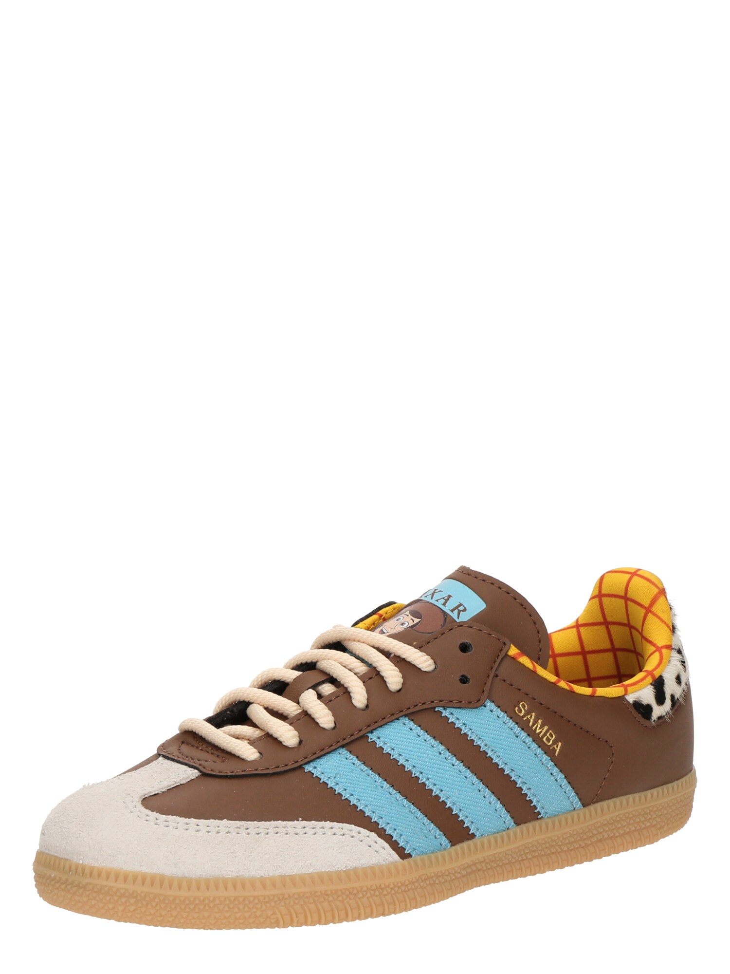 ADIDAS ORIGINALS Sportcipő 'SAMBA OG C'  világoskék / barna / világosszürke / fehér akciós termékkép 1
