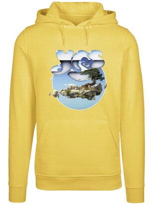 F4NT4STIC Sweatshirt ‘Yes Chrome Island’ Lichtblauw / Bruin / Geel / Groen