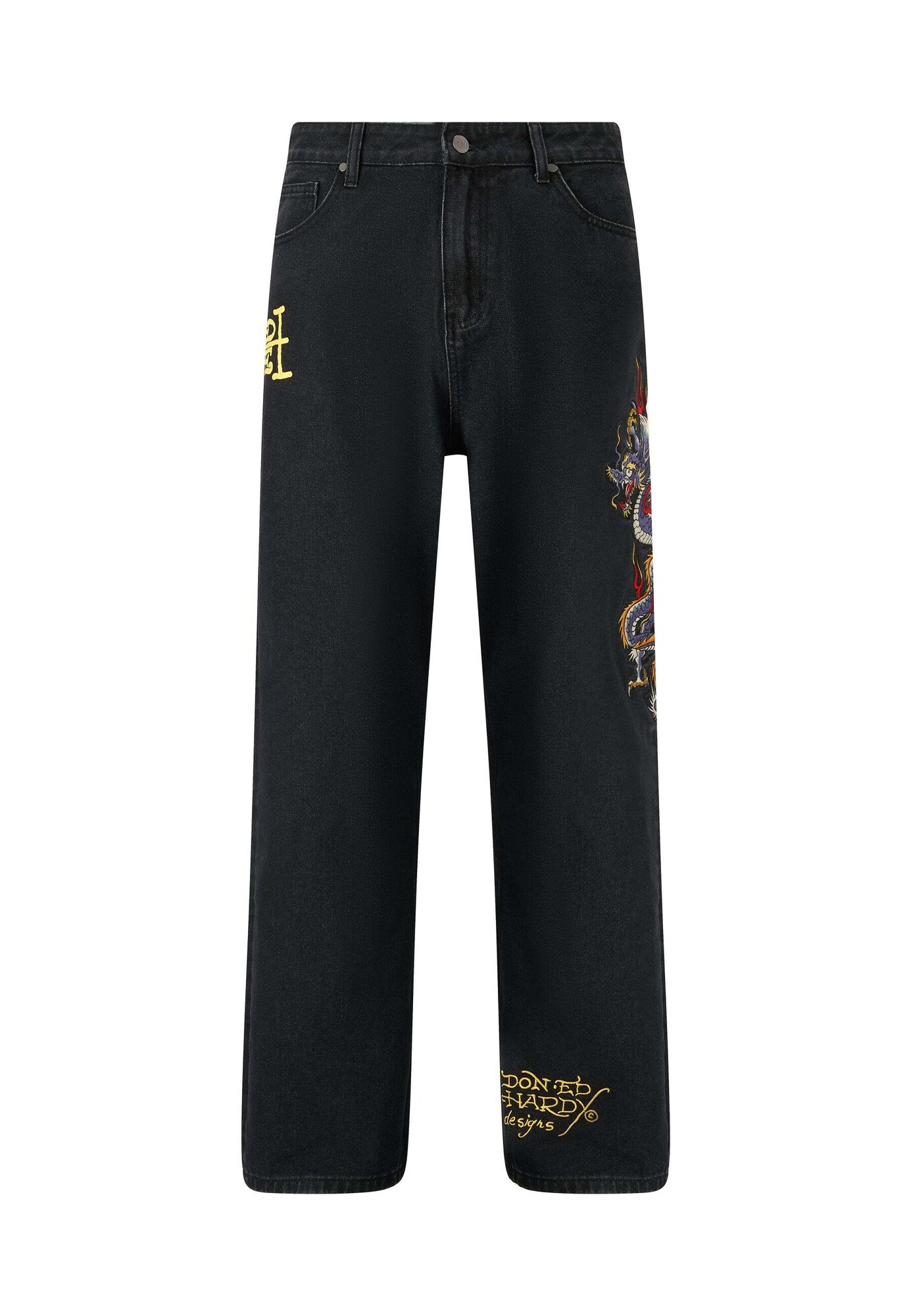 Ed Hardy Džínsy  čierna