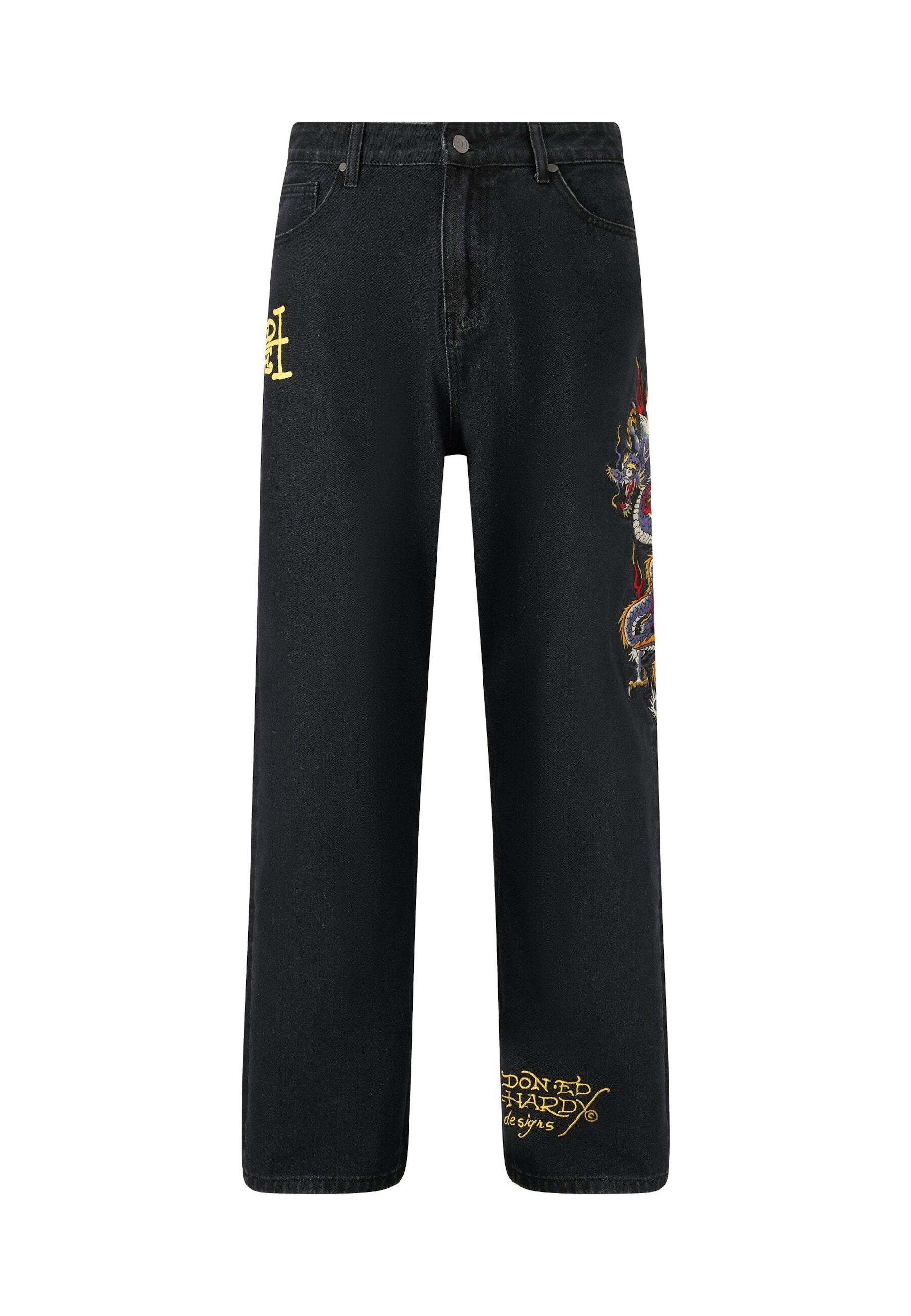 Ed Hardy Dragon Baggy Jeans herr – bild 2